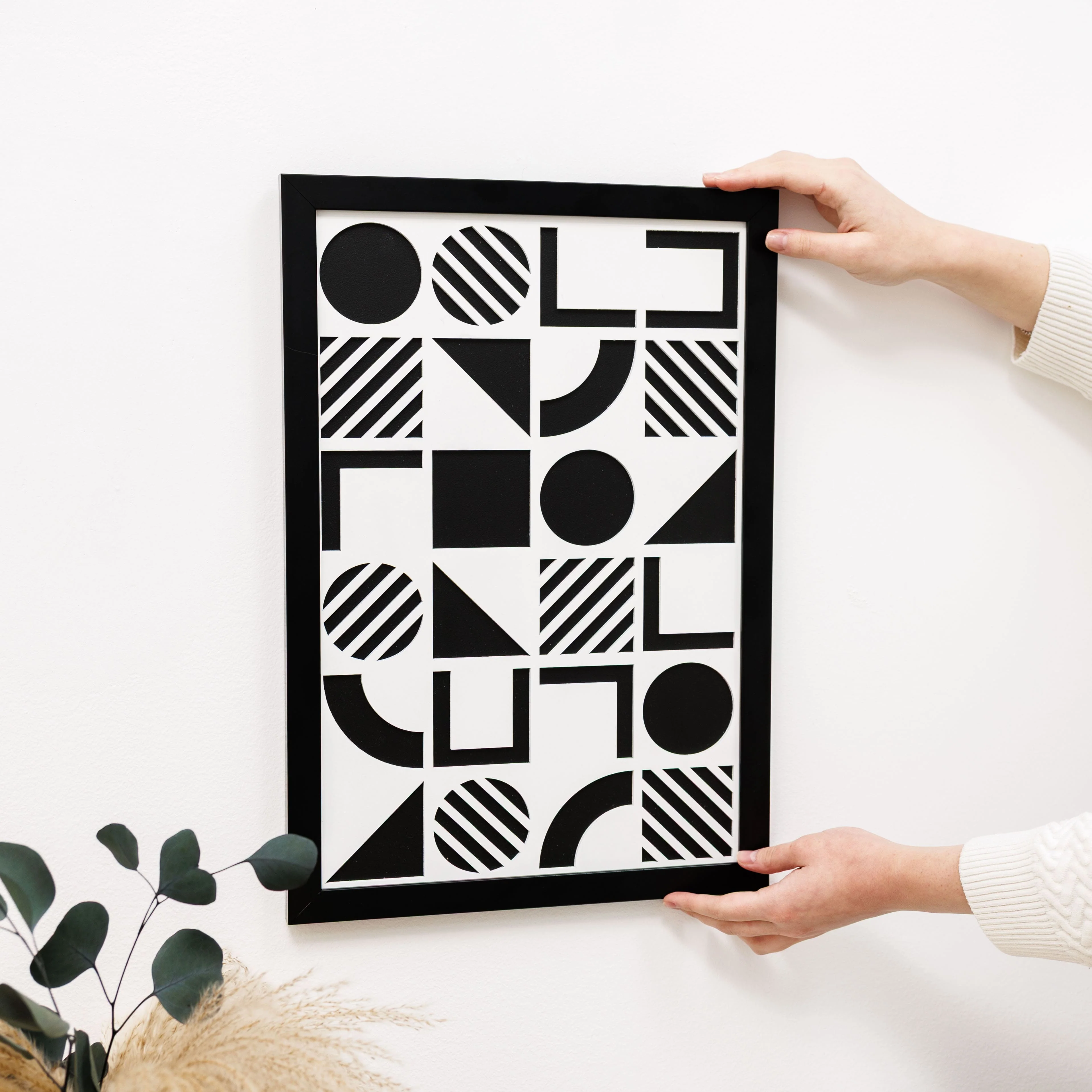 2D Framed Wall Art - Bauhaus 1 - Image 5