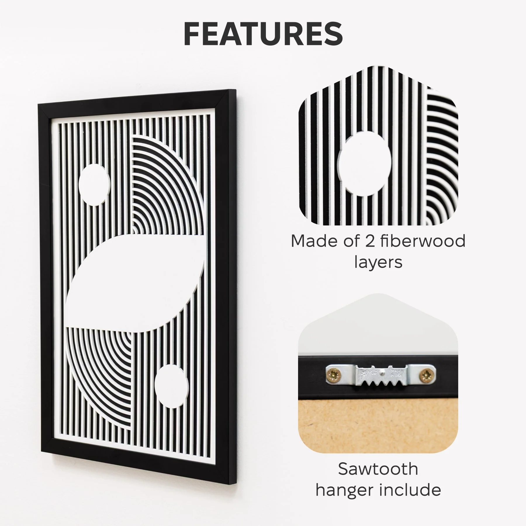 2D Framed Wall Art - Bauhaus 2 - Image 6