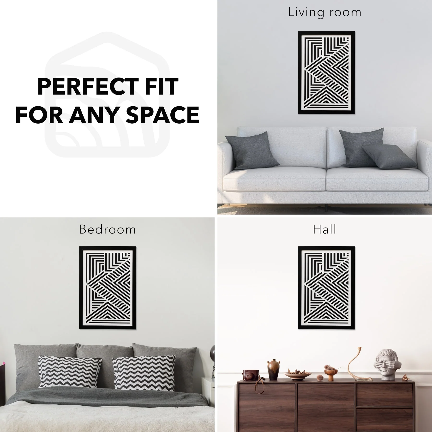 2D Framed Wall Art - Geometry - Image 6
