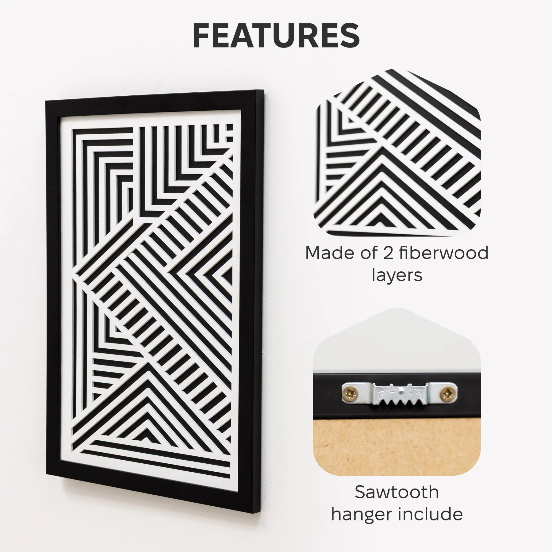 2D Framed Wall Art - Geometry - Image 8