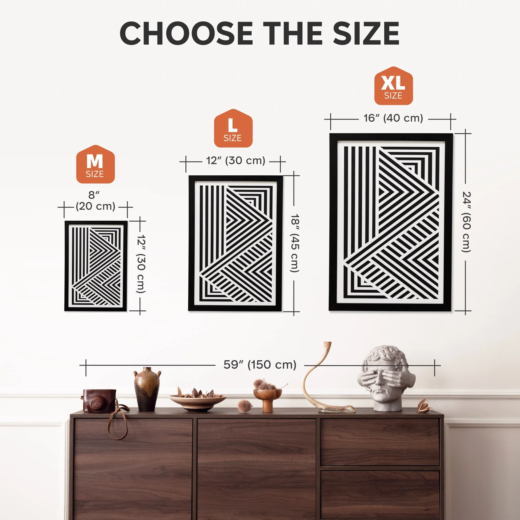 2D Framed Wall Art - Op-Art - Image 6