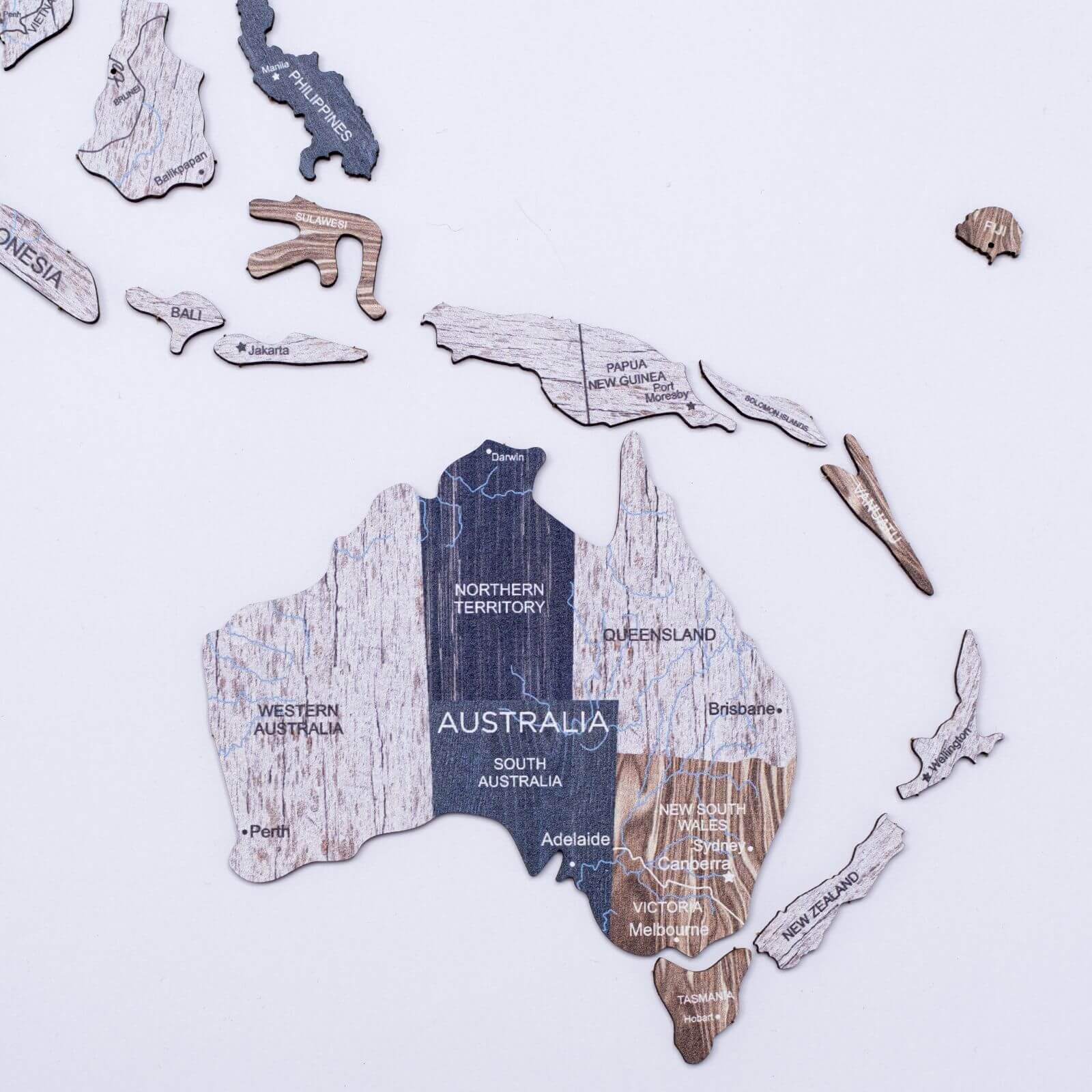 2D Wooden World Map Mystery - Image 6