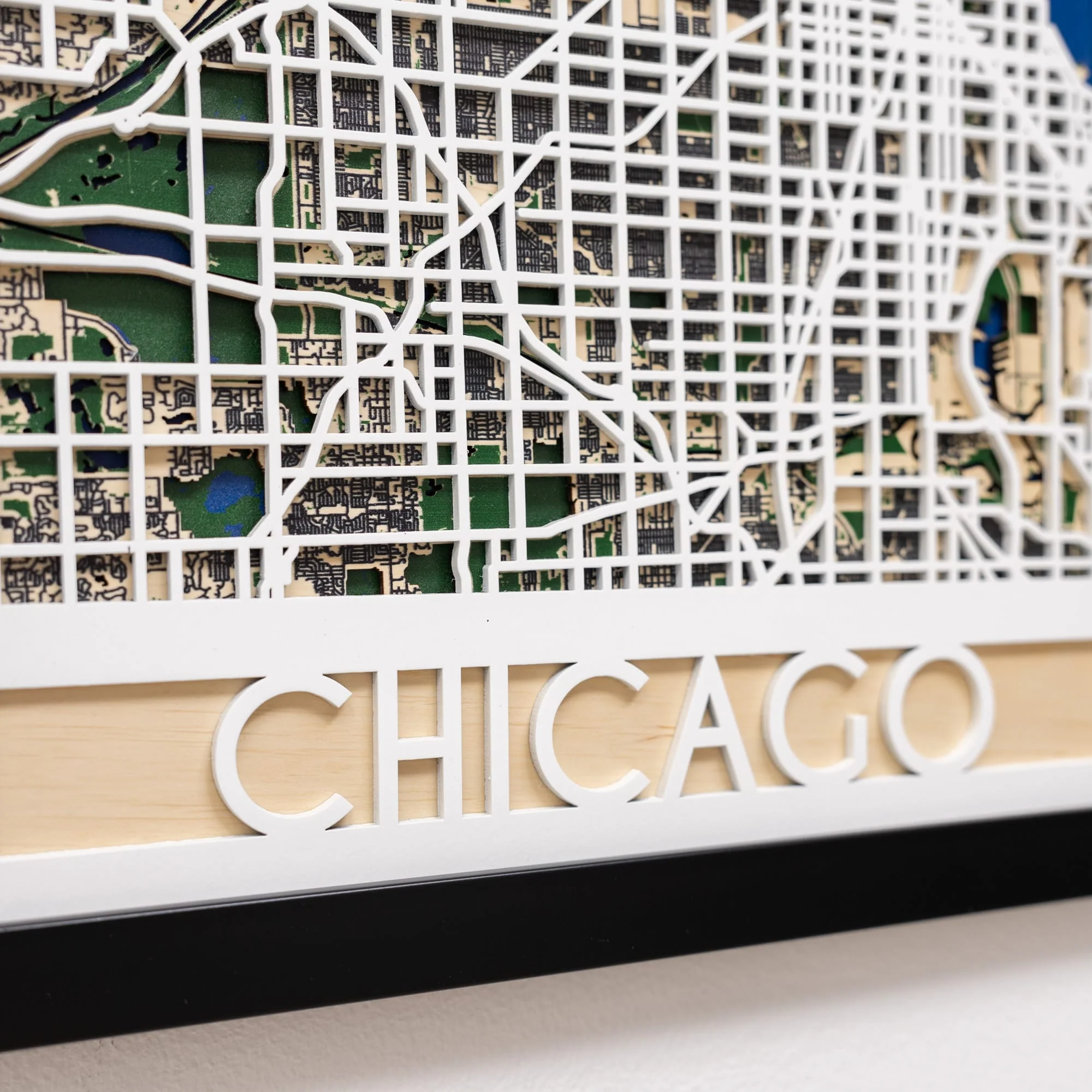 3D City Map Chicago - Image 3