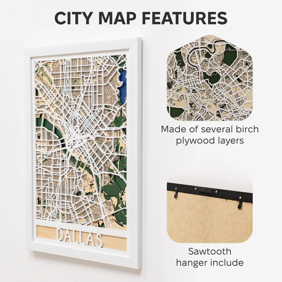 3D City Map Dallas - Image 10