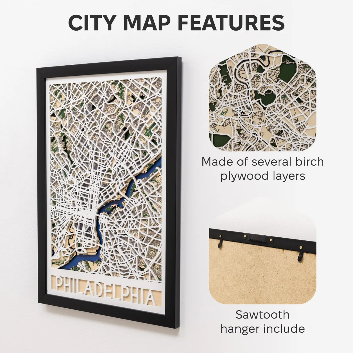 3D City Map Philadelphia - Image 10