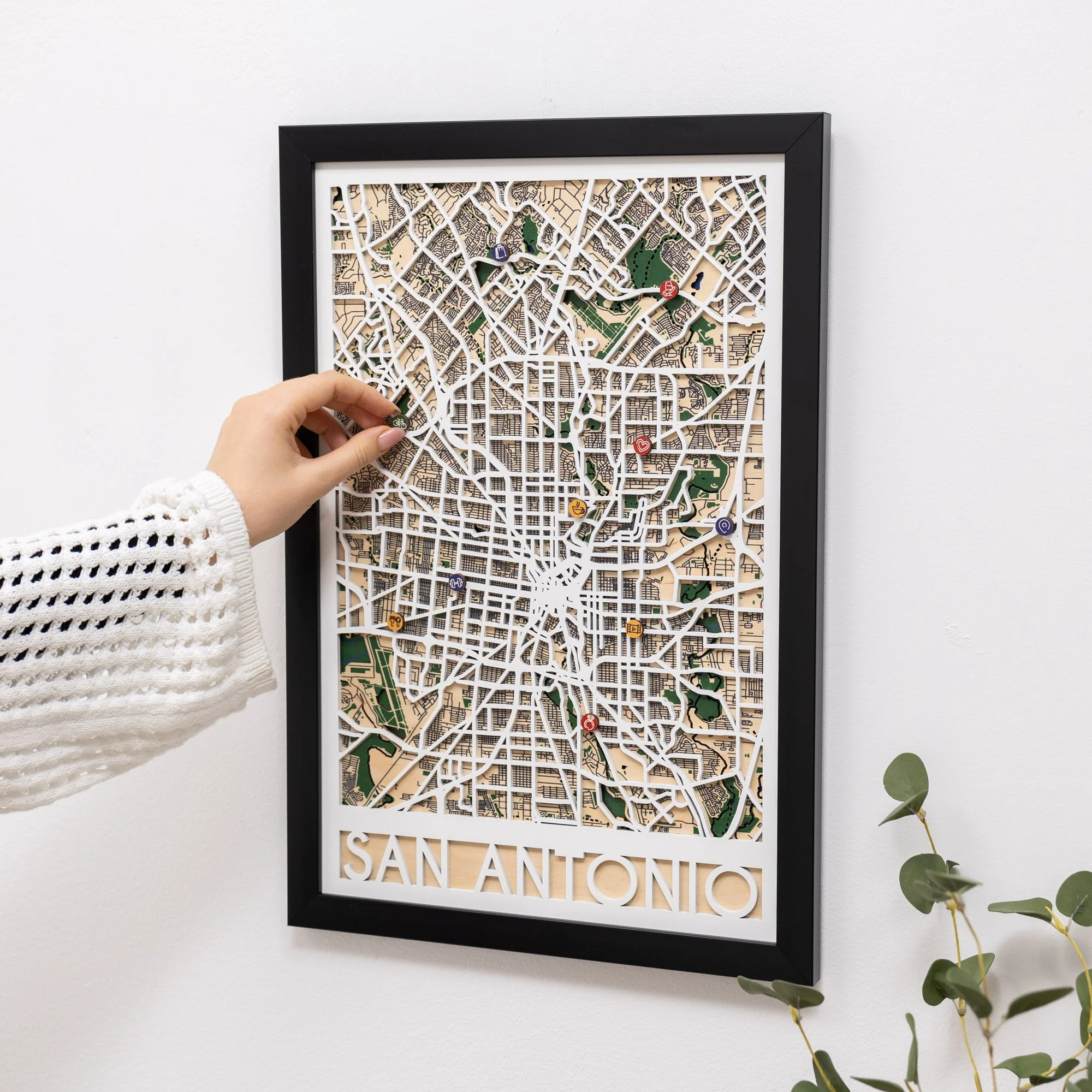 3D City Map San Antonio
