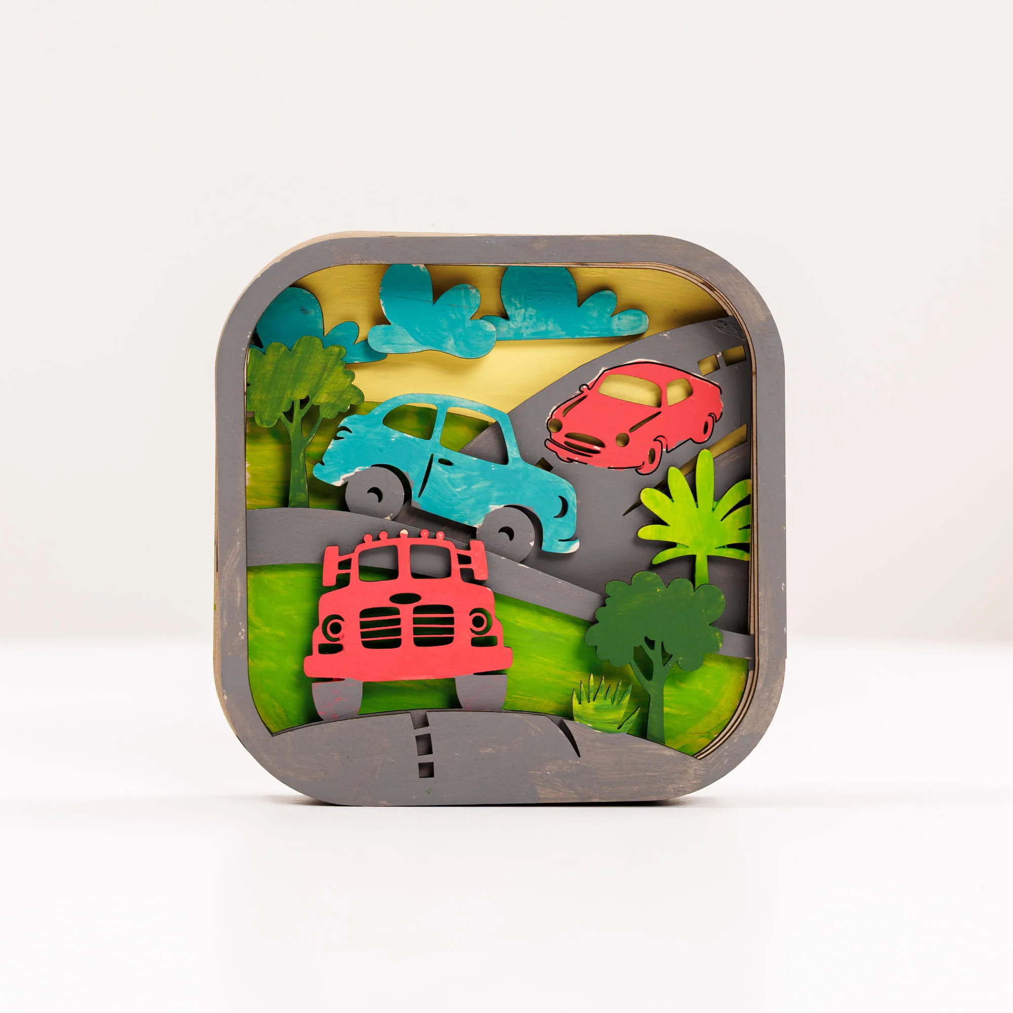 3D DIY Wood Painting Kit for Kids – Cars - Image 9