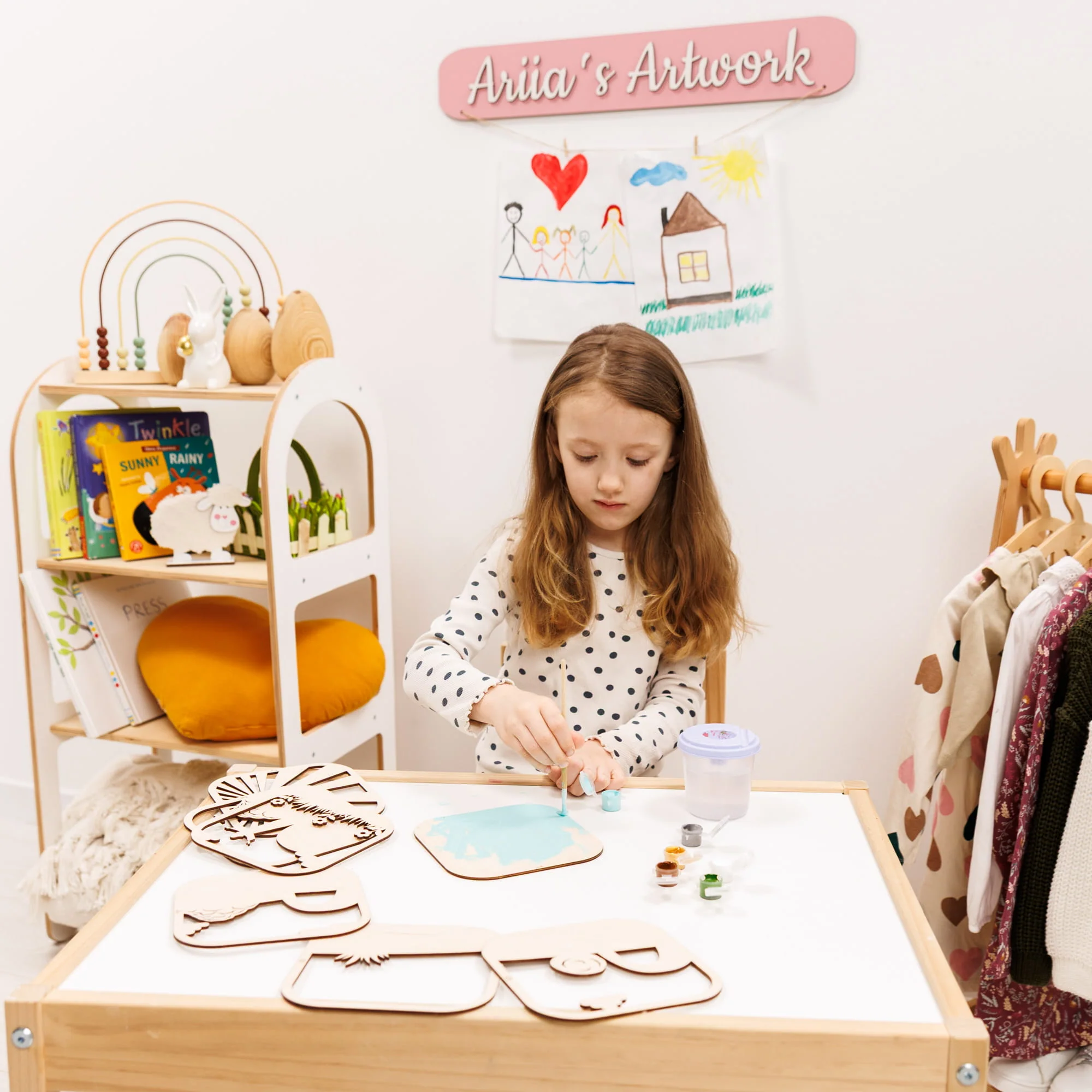 3D DIY Wood Painting Kit for Kids - He Is Risen - Image 3