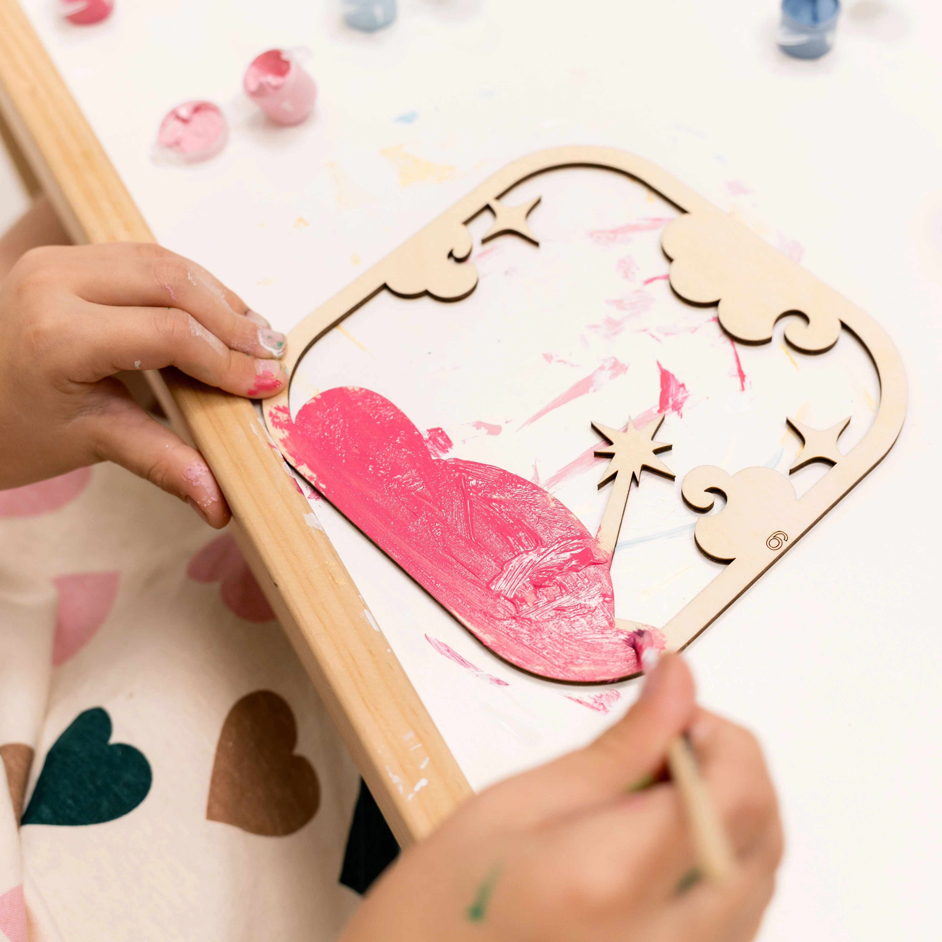 3D DIY Wood Painting Kit for Kids – Unicorn - Image 10