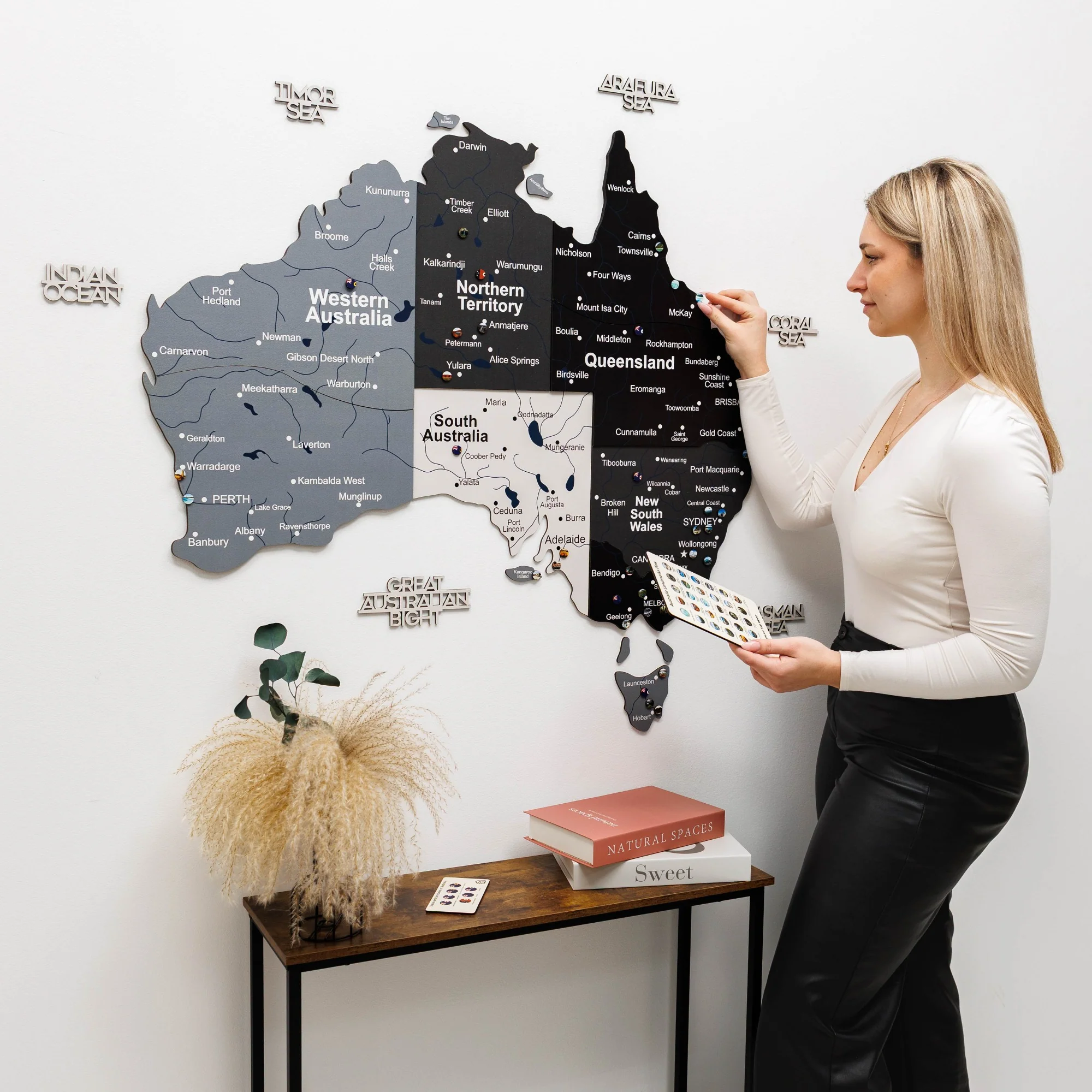 3D Wooden Map of Australia - Nordik - Image 17