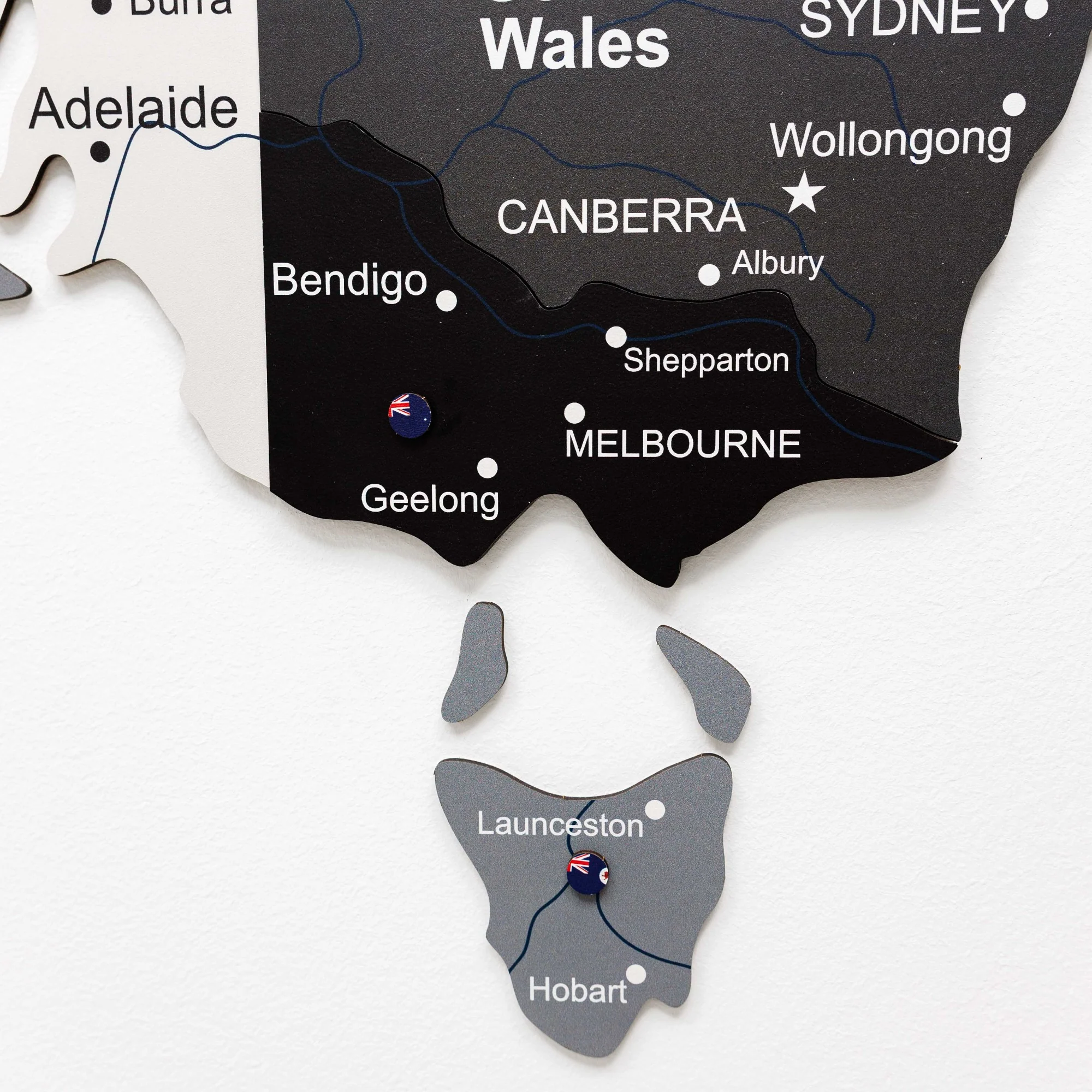 3D Wooden Map of Australia - Nordik - Image 6