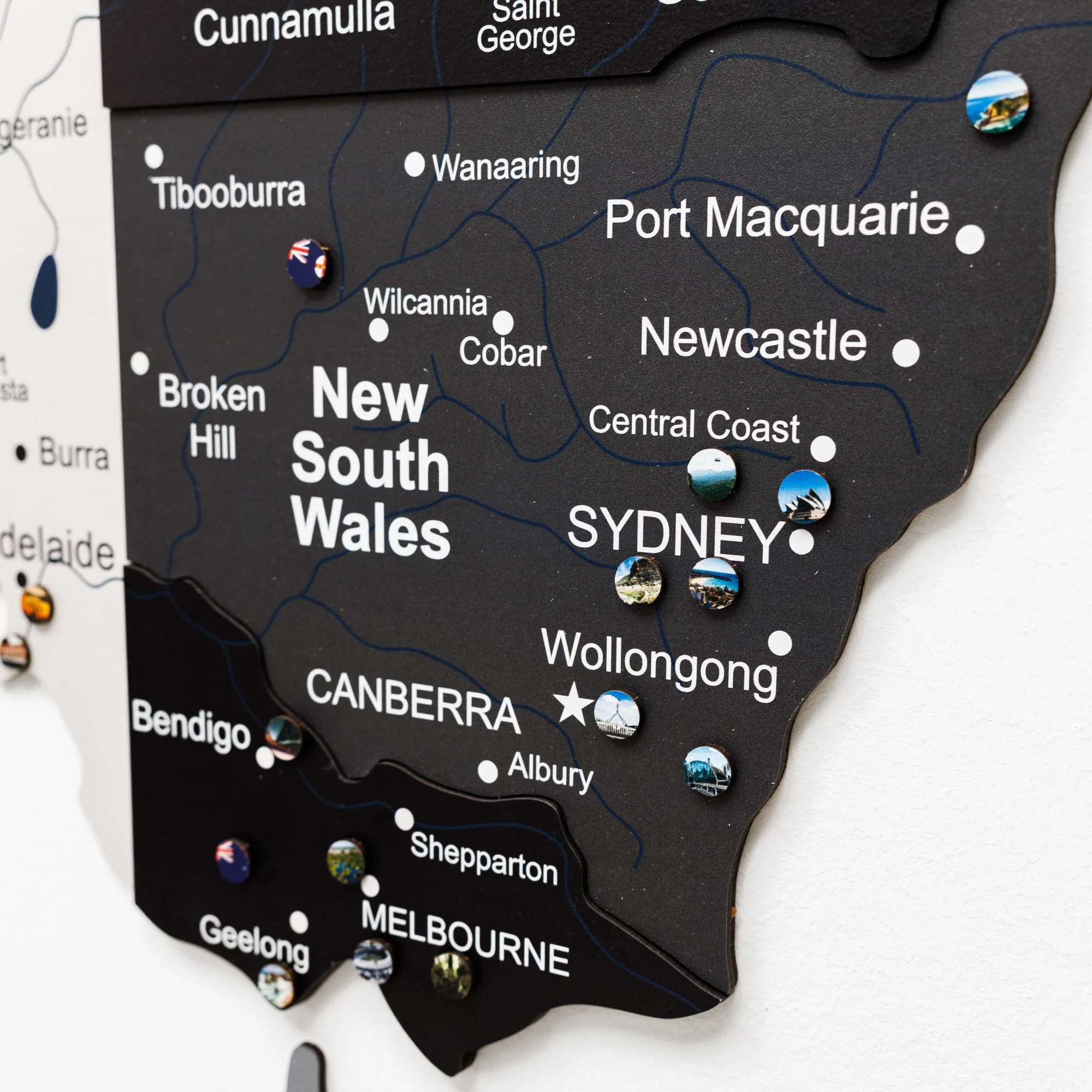3D Wooden Map of Australia - Nordik - Image 9