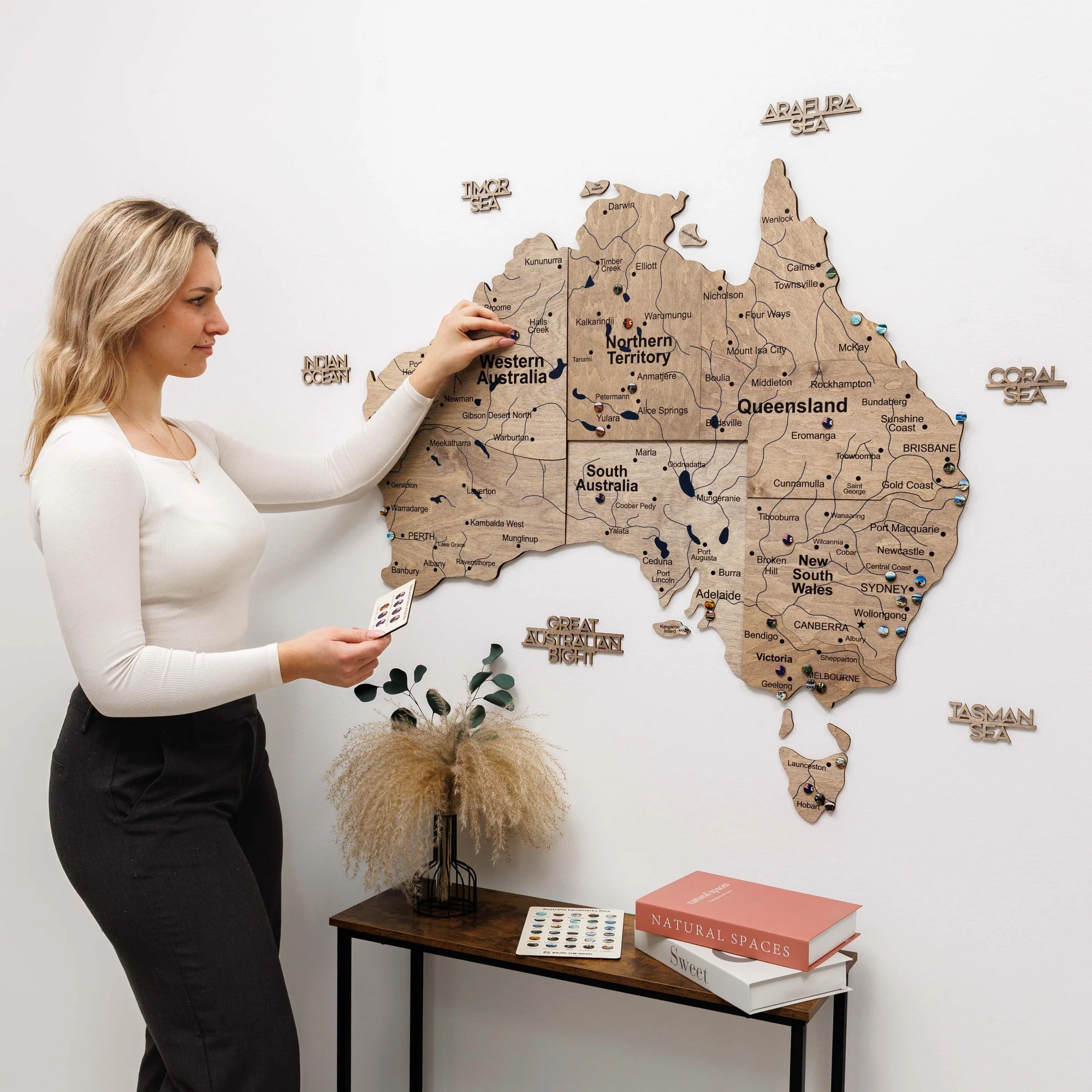 3D Wooden Map of Australia - Terra - Image 17