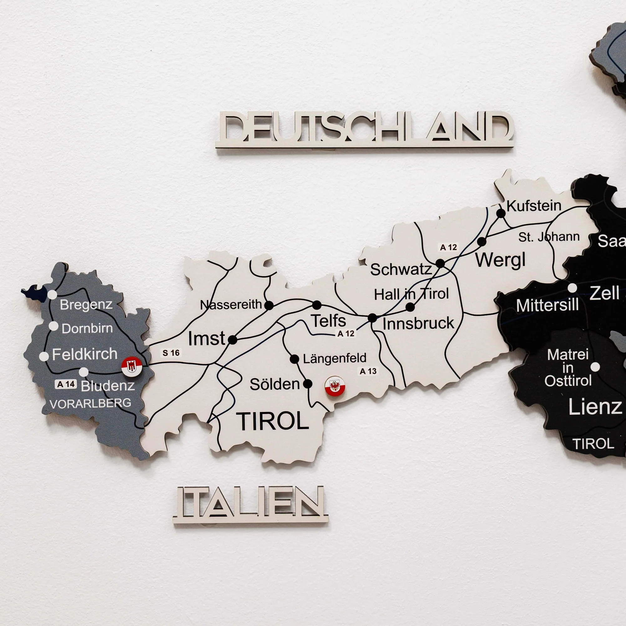 3D Wooden Map of Austria - Nordik - Image 10