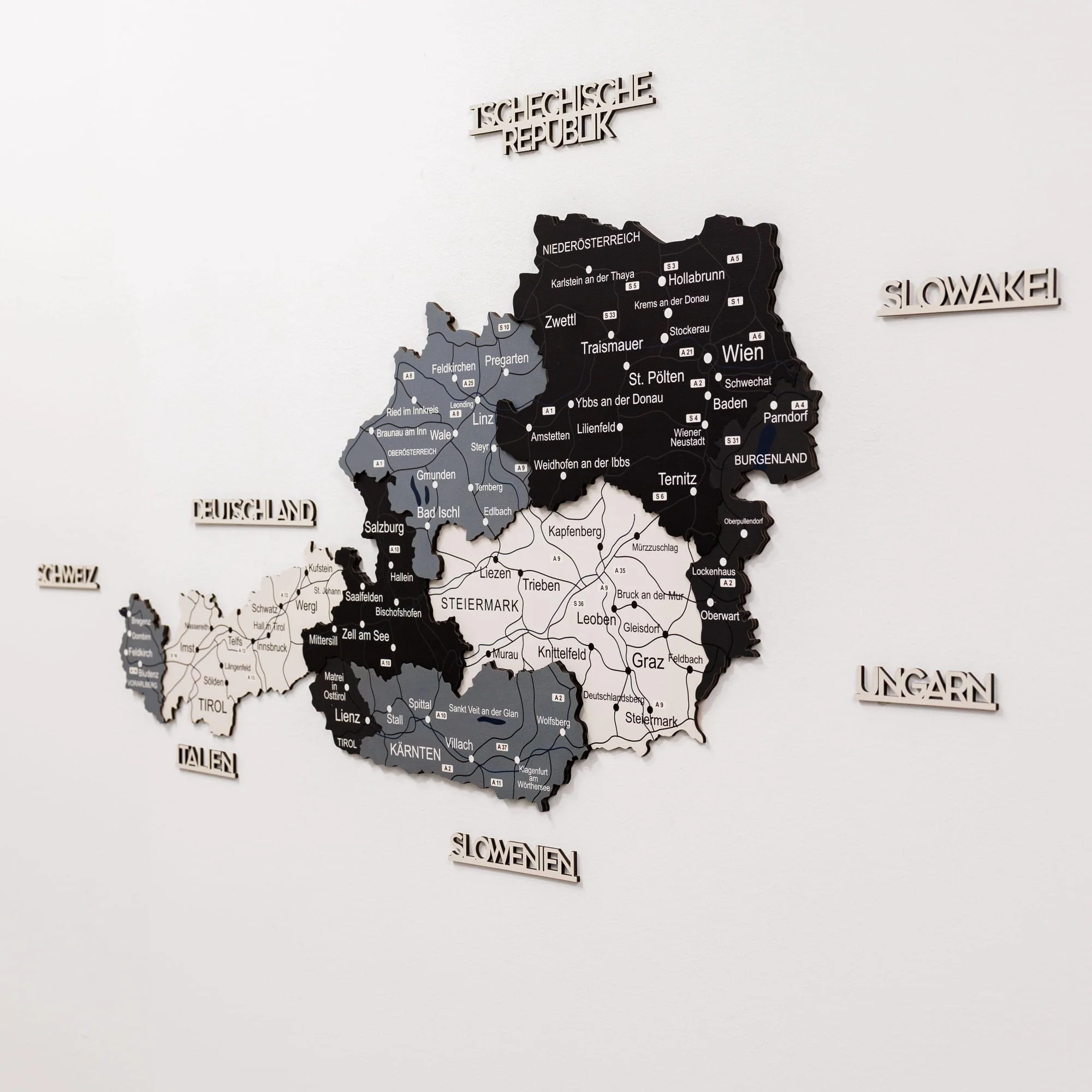 3D Wooden Map of Austria - Nordik - Image 11