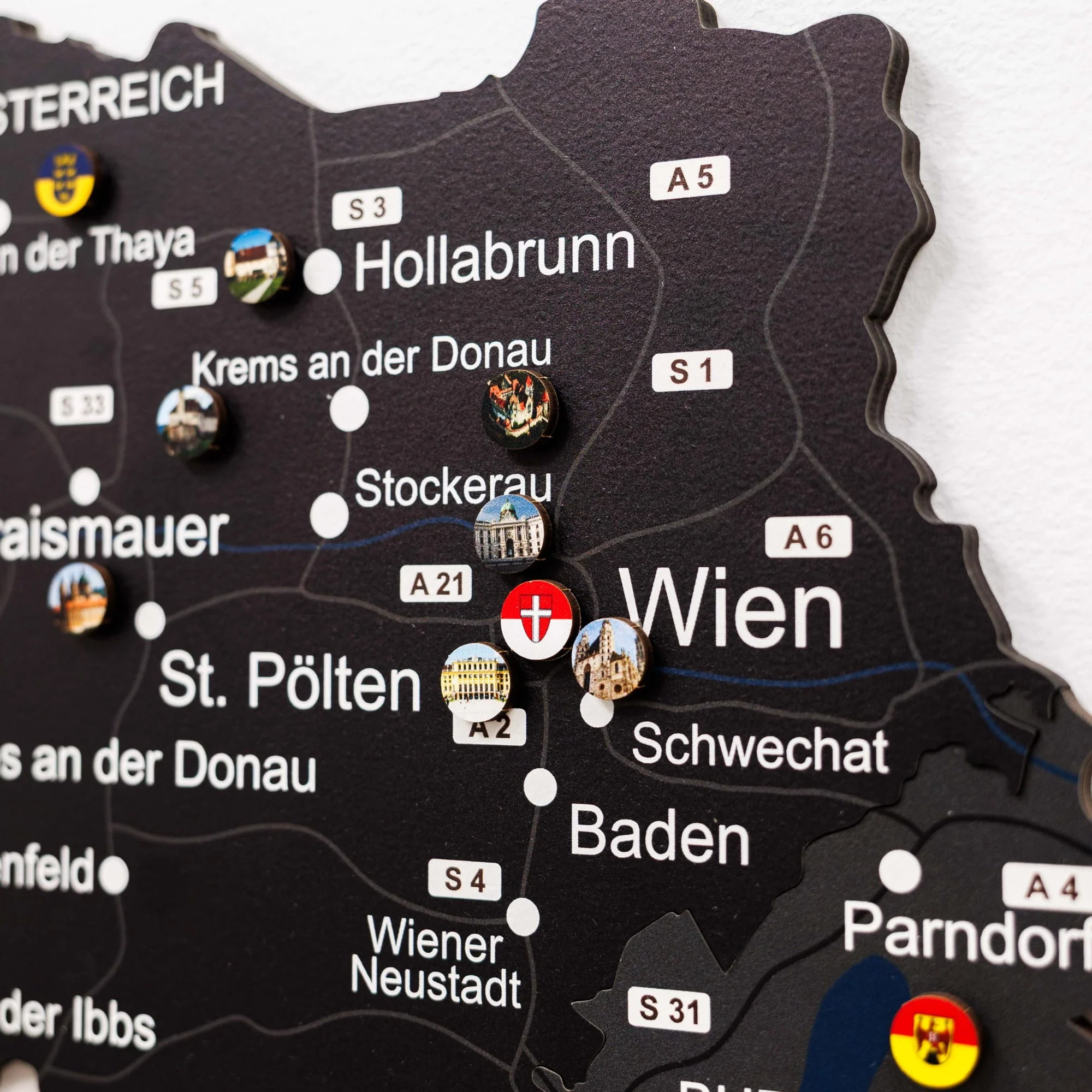 3D Wooden Map of Austria - Nordik - Image 6