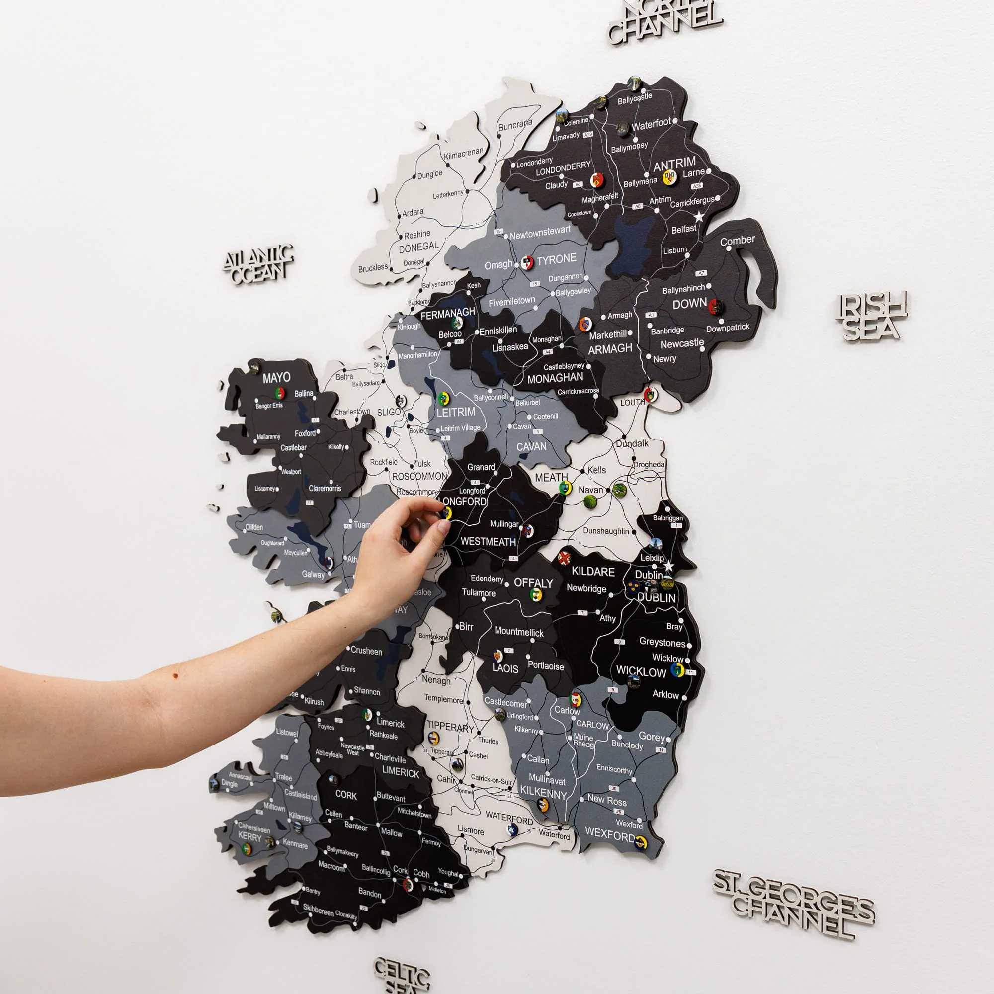 3D Wooden Map of Ireland - Nordik - Image 11
