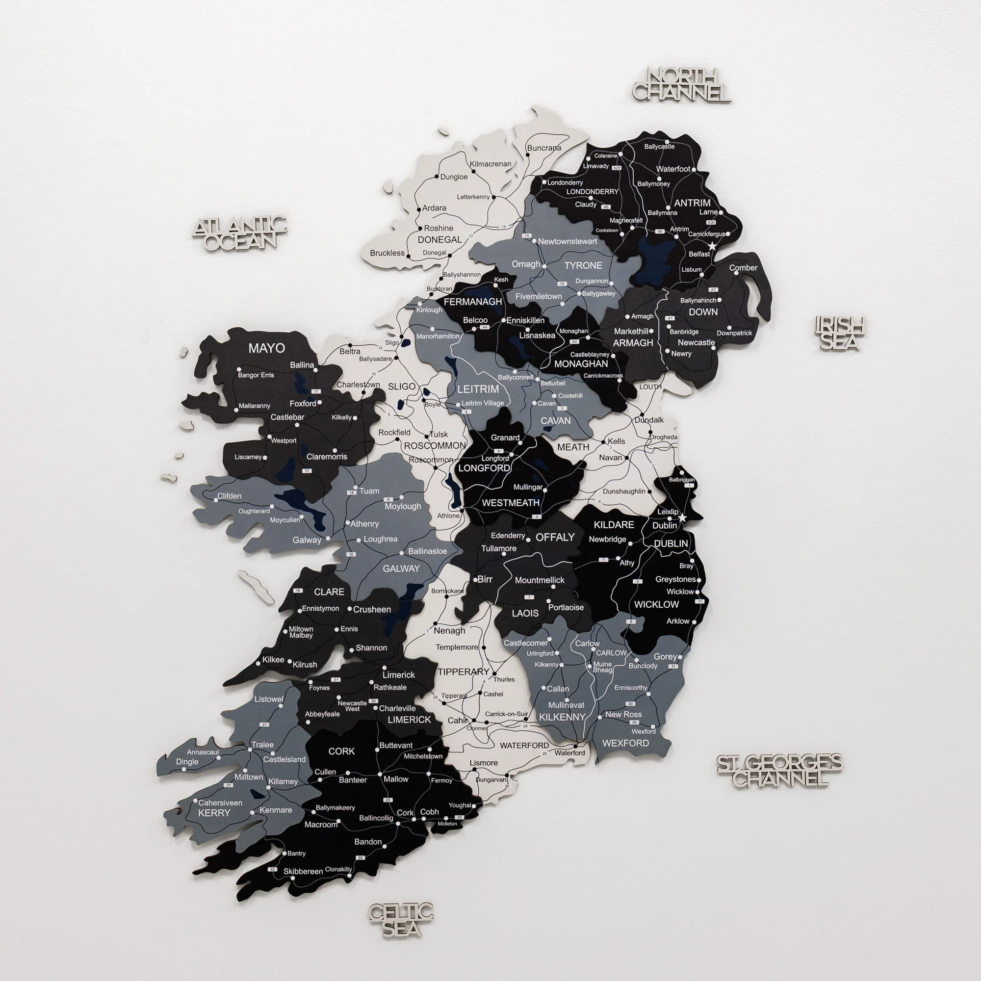 3D Wooden Map of Ireland - Nordik - Image 3