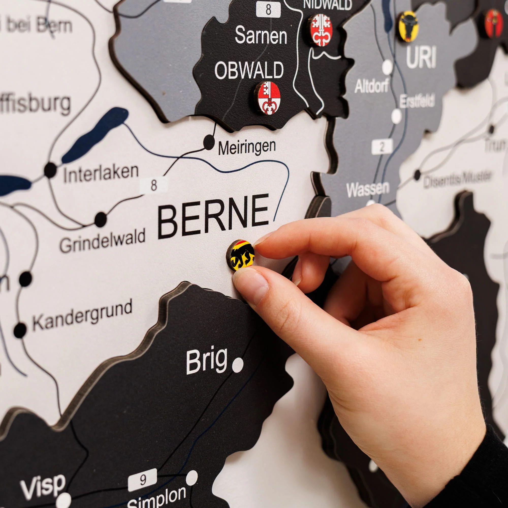 3D Wooden Map of Switzerland - Nordik - Image 9