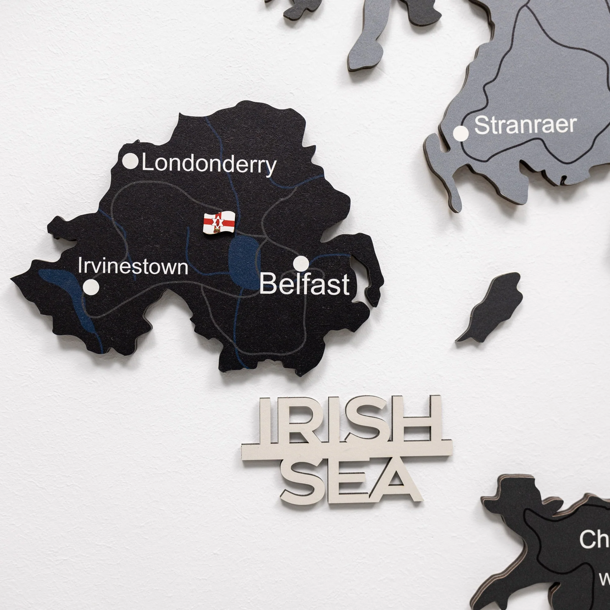 3D Wooden Map of the United Kingdom - Nordik - Image 7