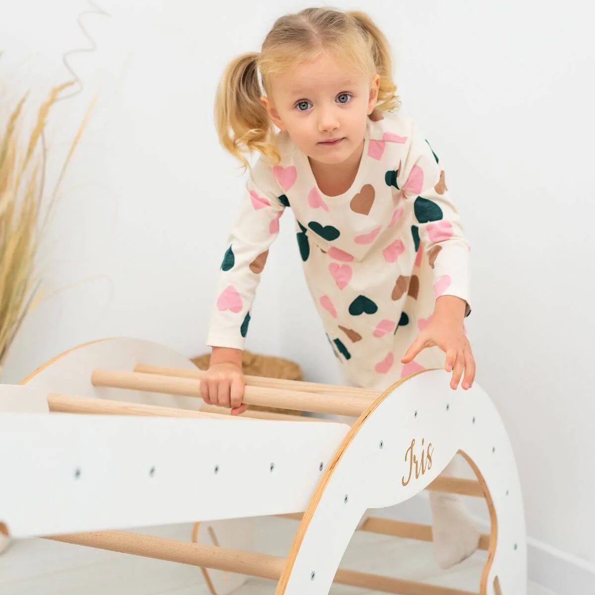 3 in 1 Pikler Triangle Set: Pikler Triangle + Arch + Ladder - Image 5