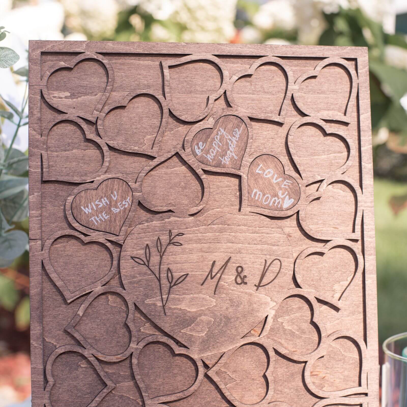 Alternative Wedding Guest Book Rectangle - Image 2
