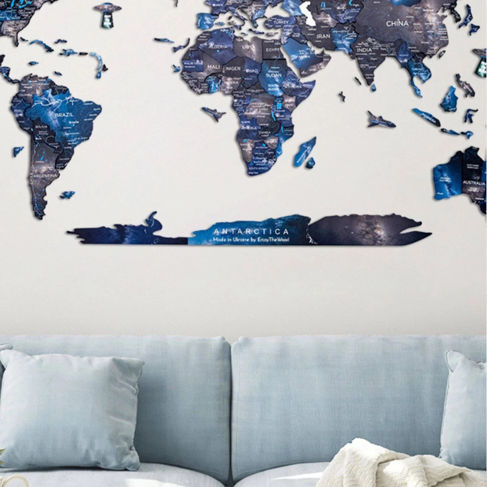 Antarctica For Colored Maps - Image 5