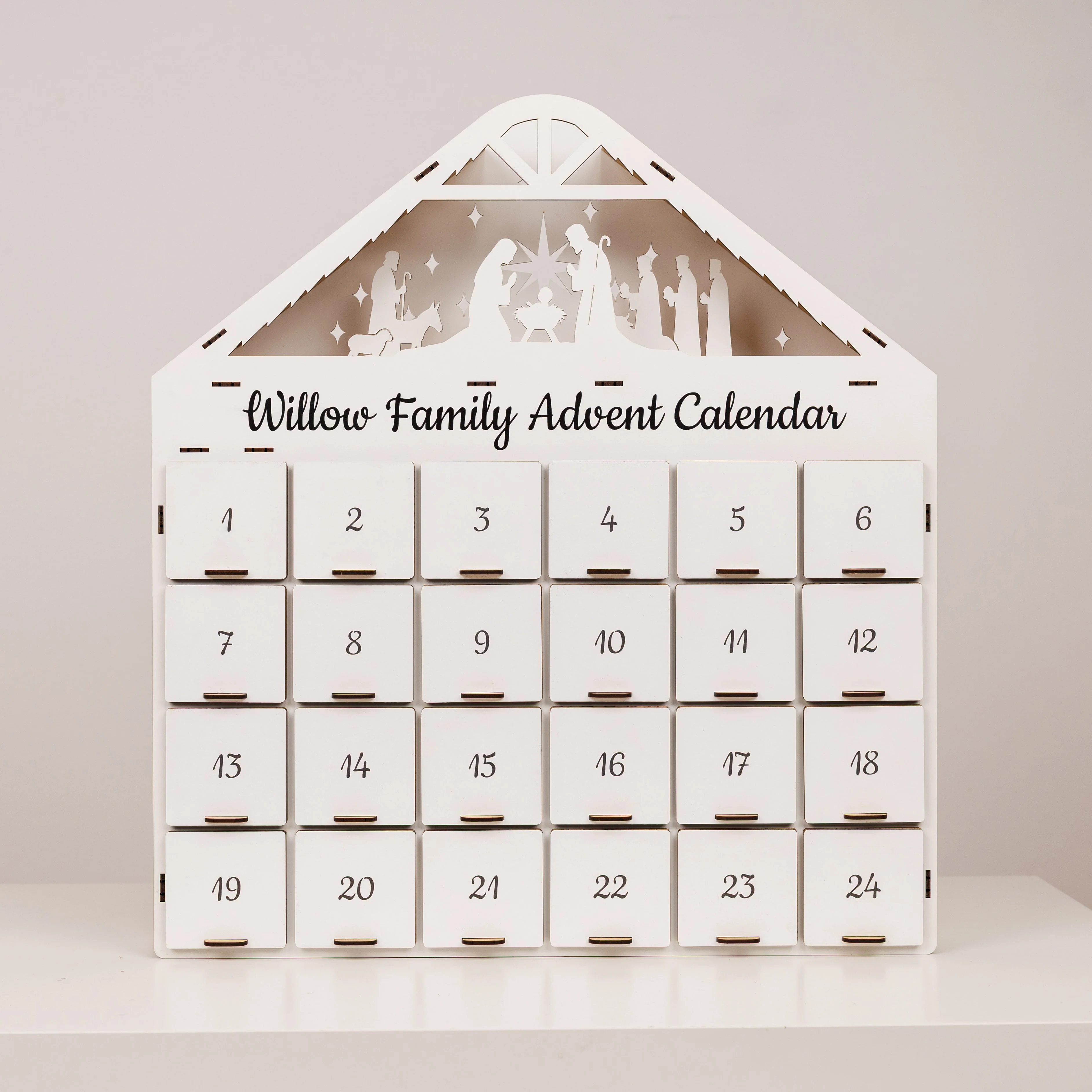 Christmas Advent Calendar - White - Image 7