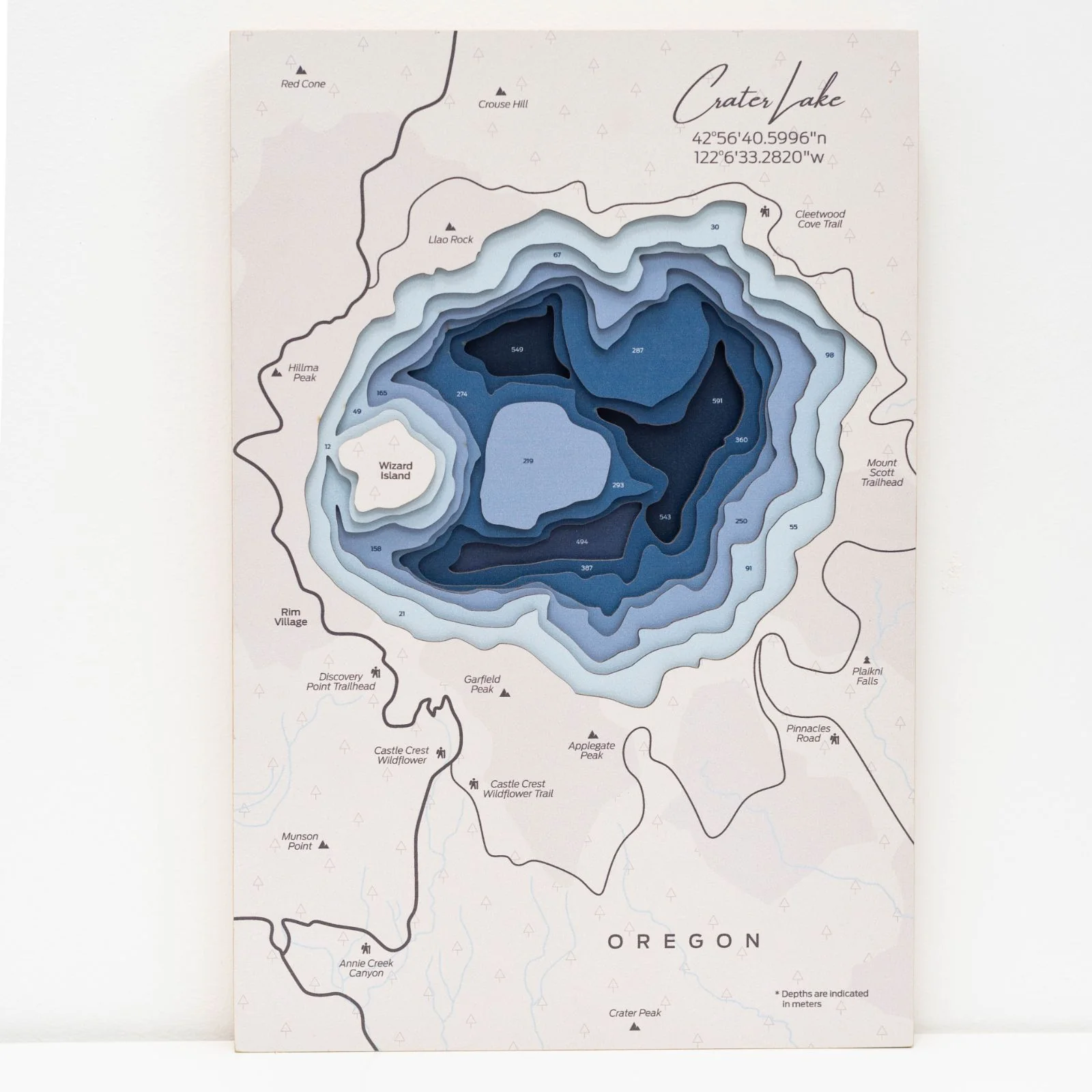 Crater Lake Wall Art - Image 8