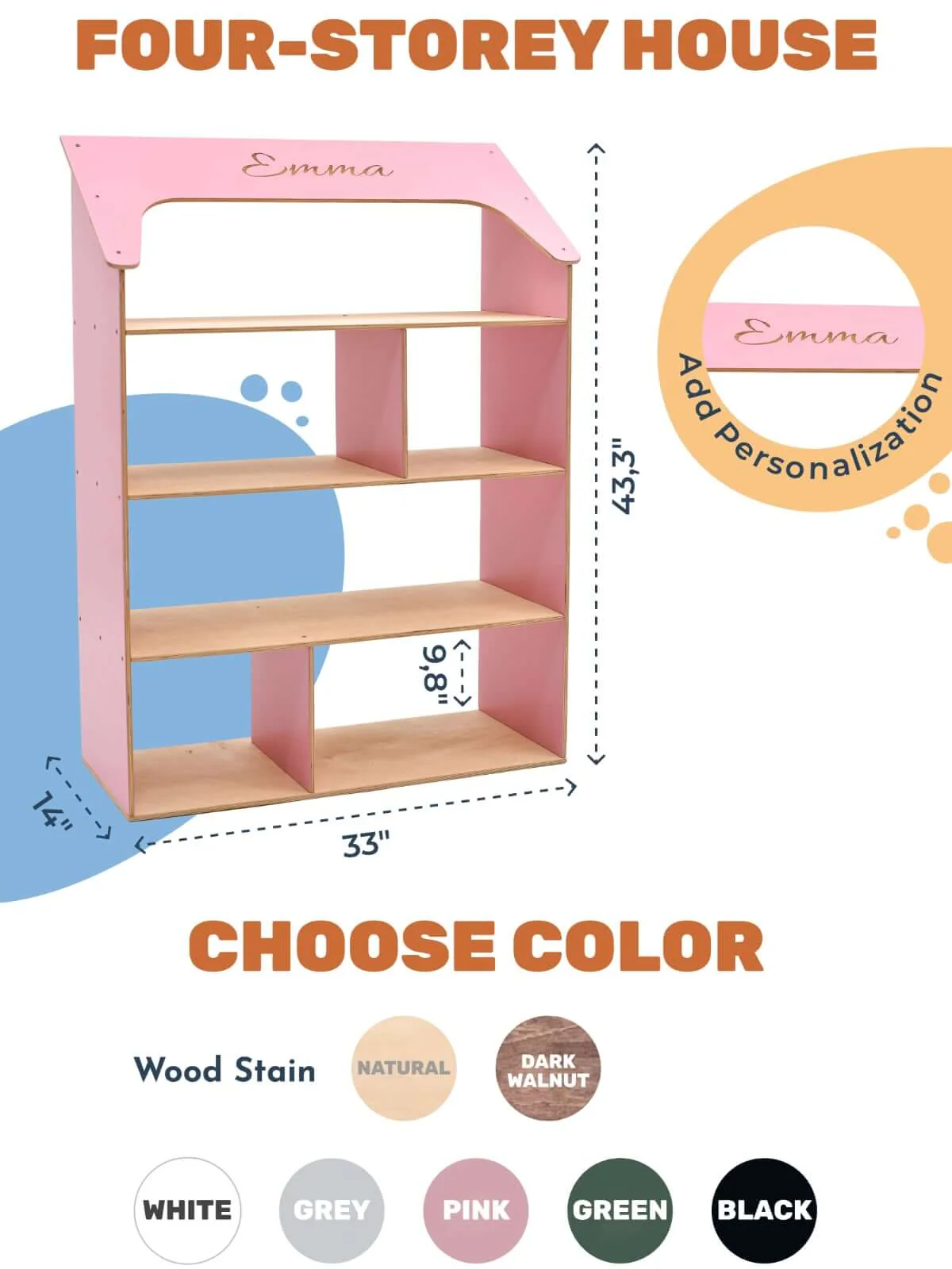 Doll House Bookcase - Image 10