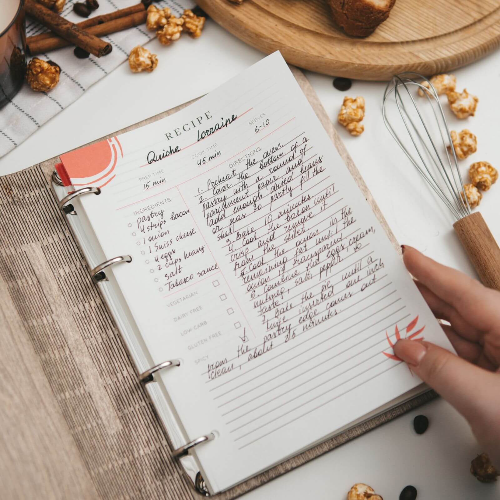 Extra Paper for Recipe Book - Image 4