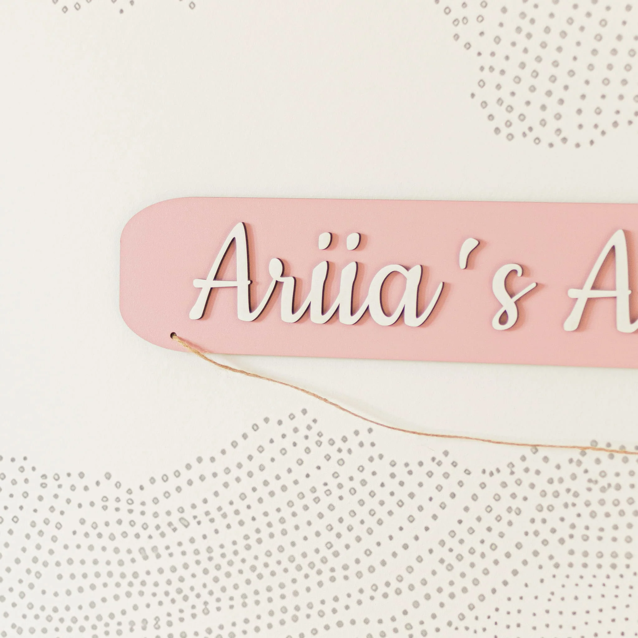 Kids Art Display Wall - Pink - Image 3