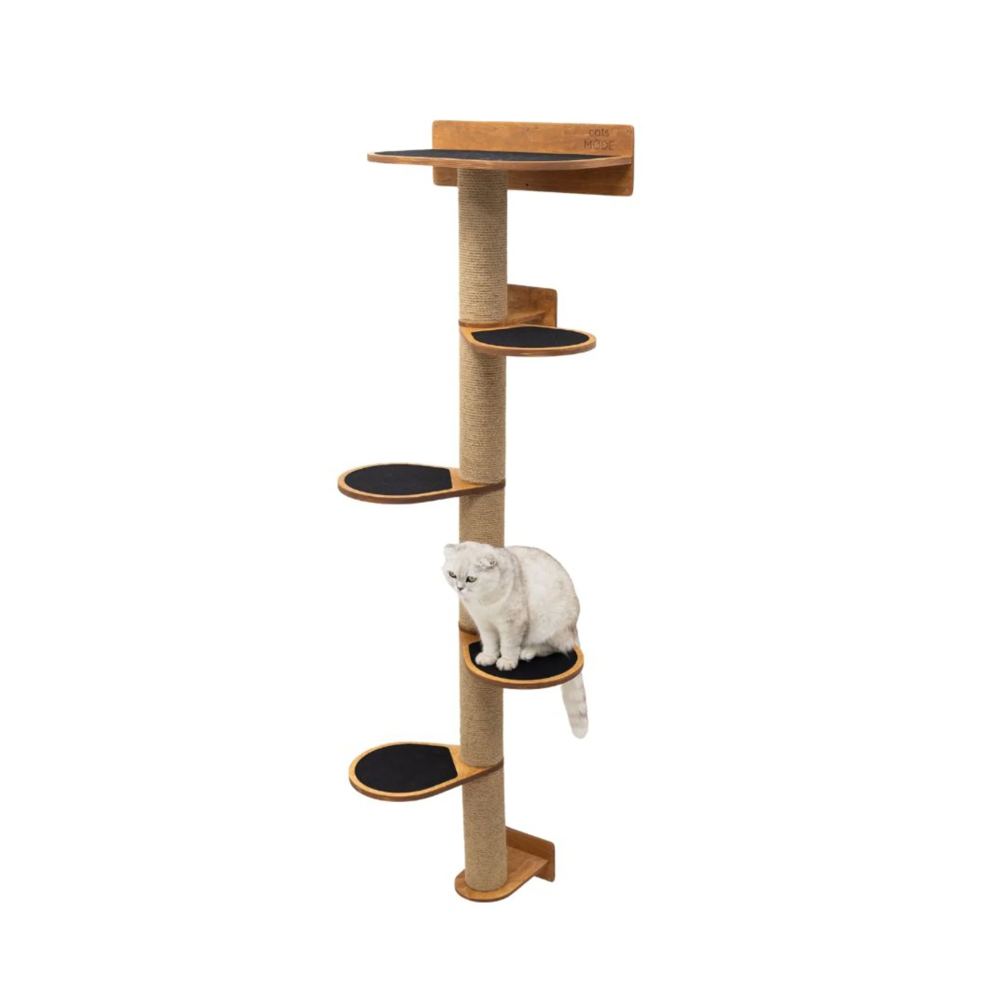 Large Cat Tree – Oak - Image 5