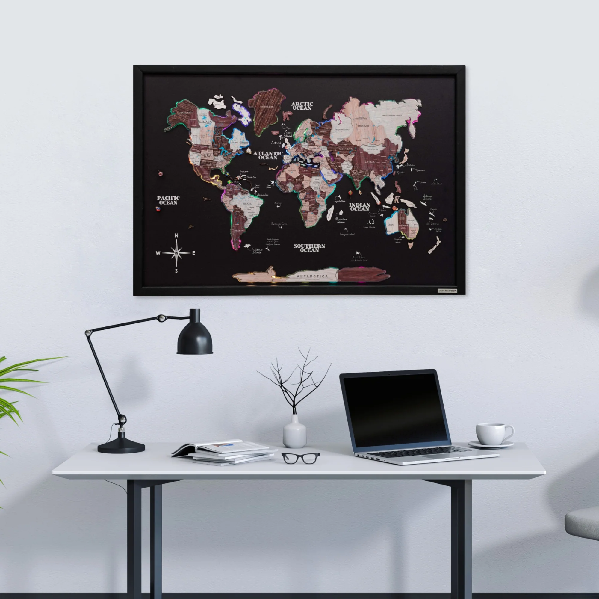 Map on Board LED 2.0 Cappuccino - Image 17