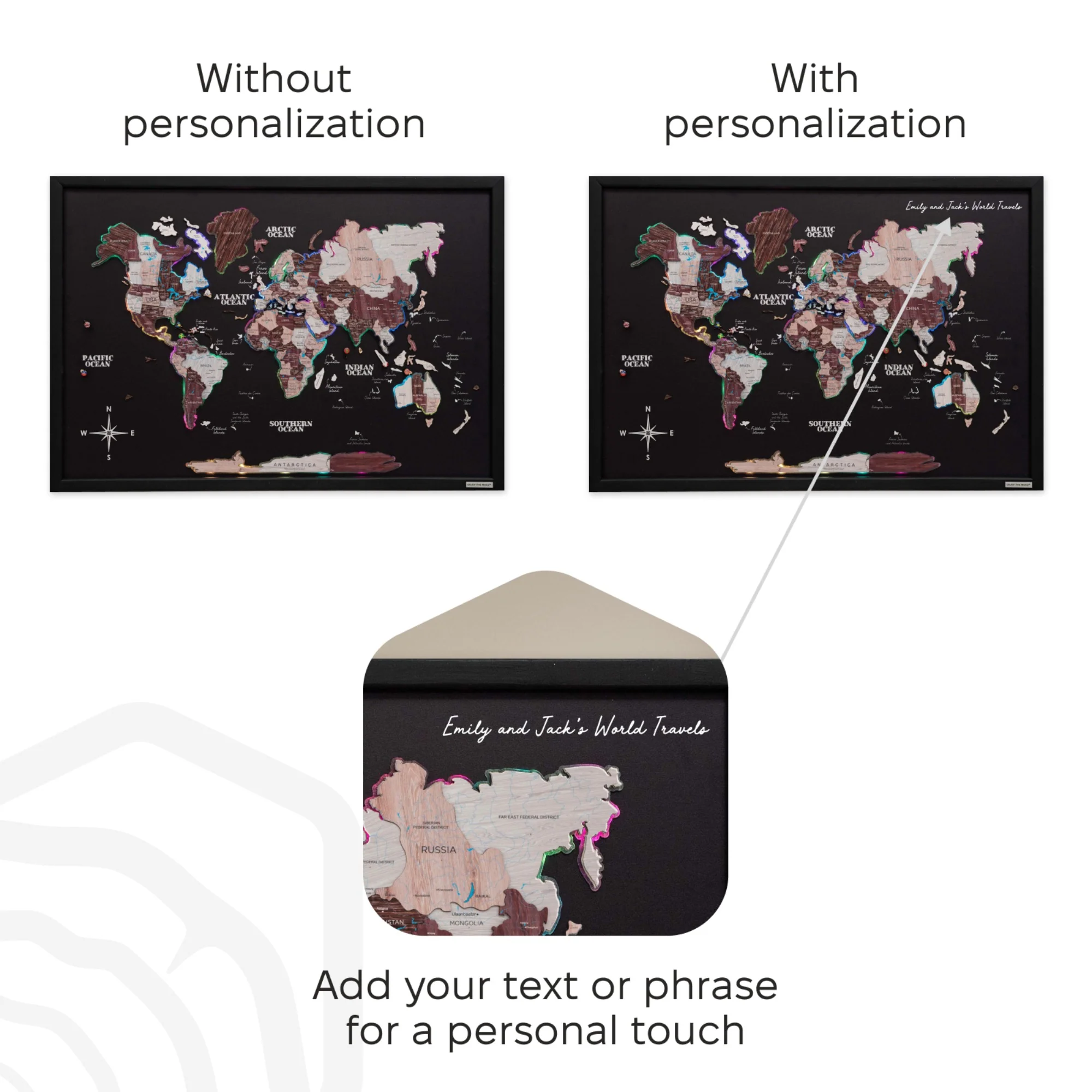 Map on Board LED 2.0 Cappuccino - Image 19