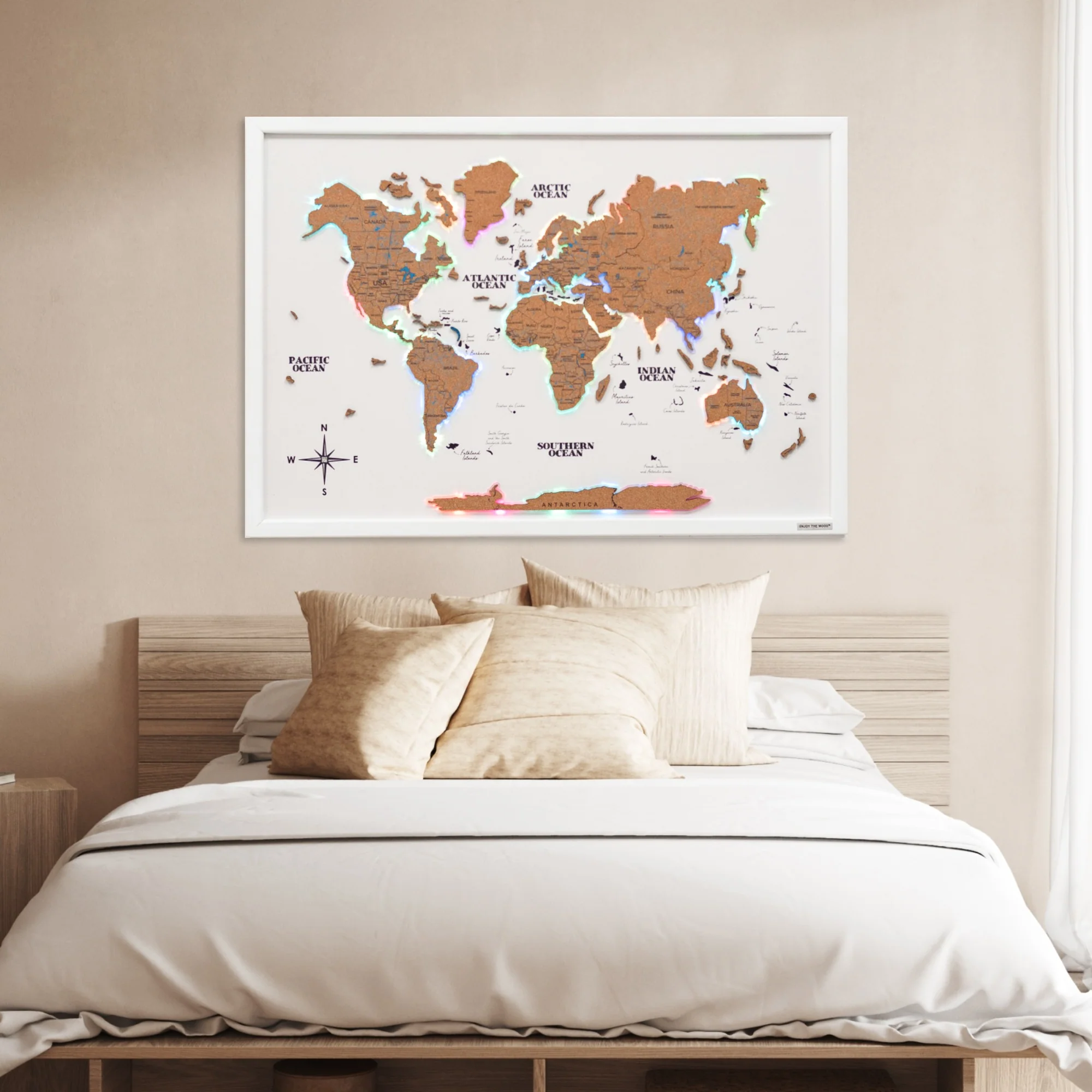 Map on Board LED 2.0 Cork - Image 10