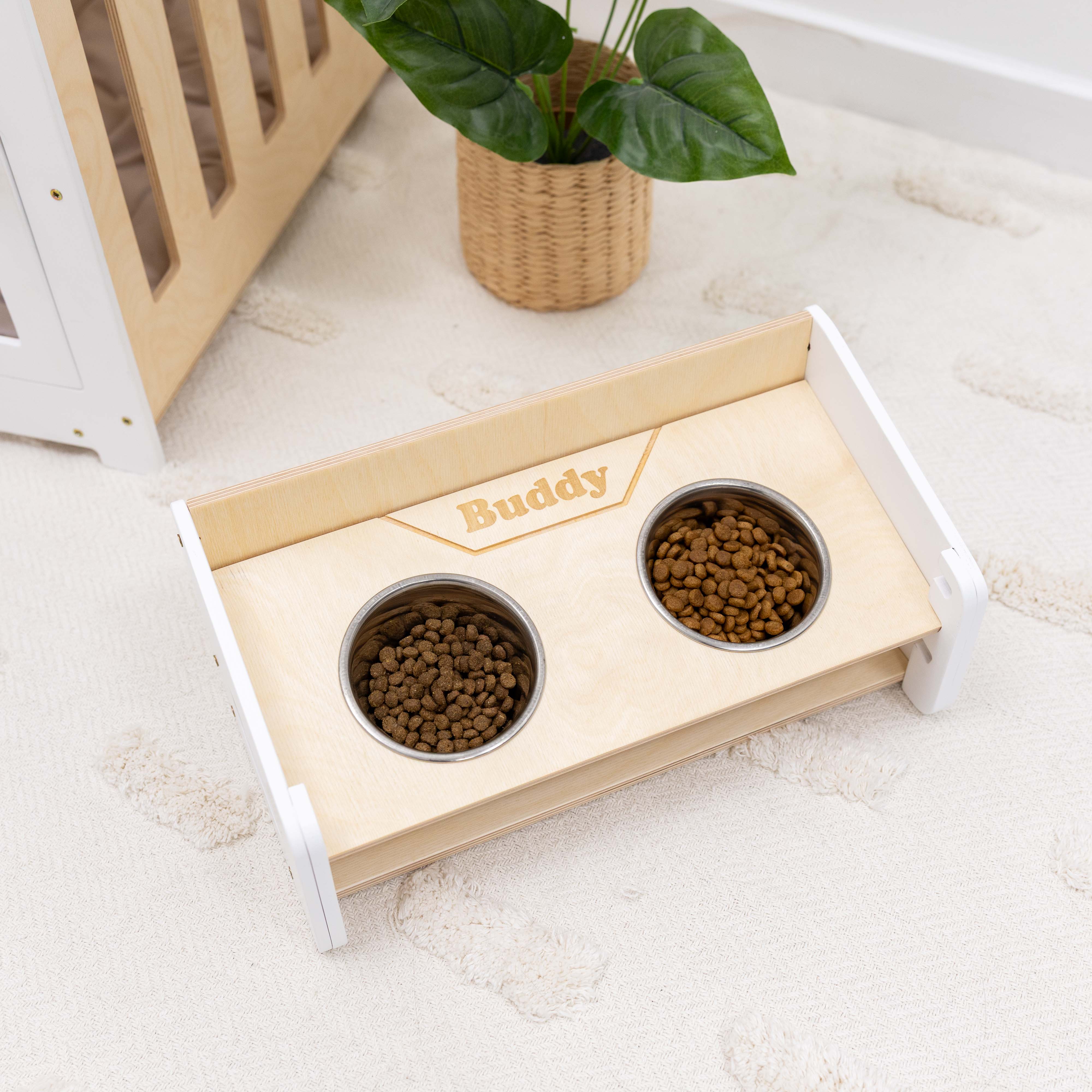 Pet Bowl Stand - Angled - Image 10