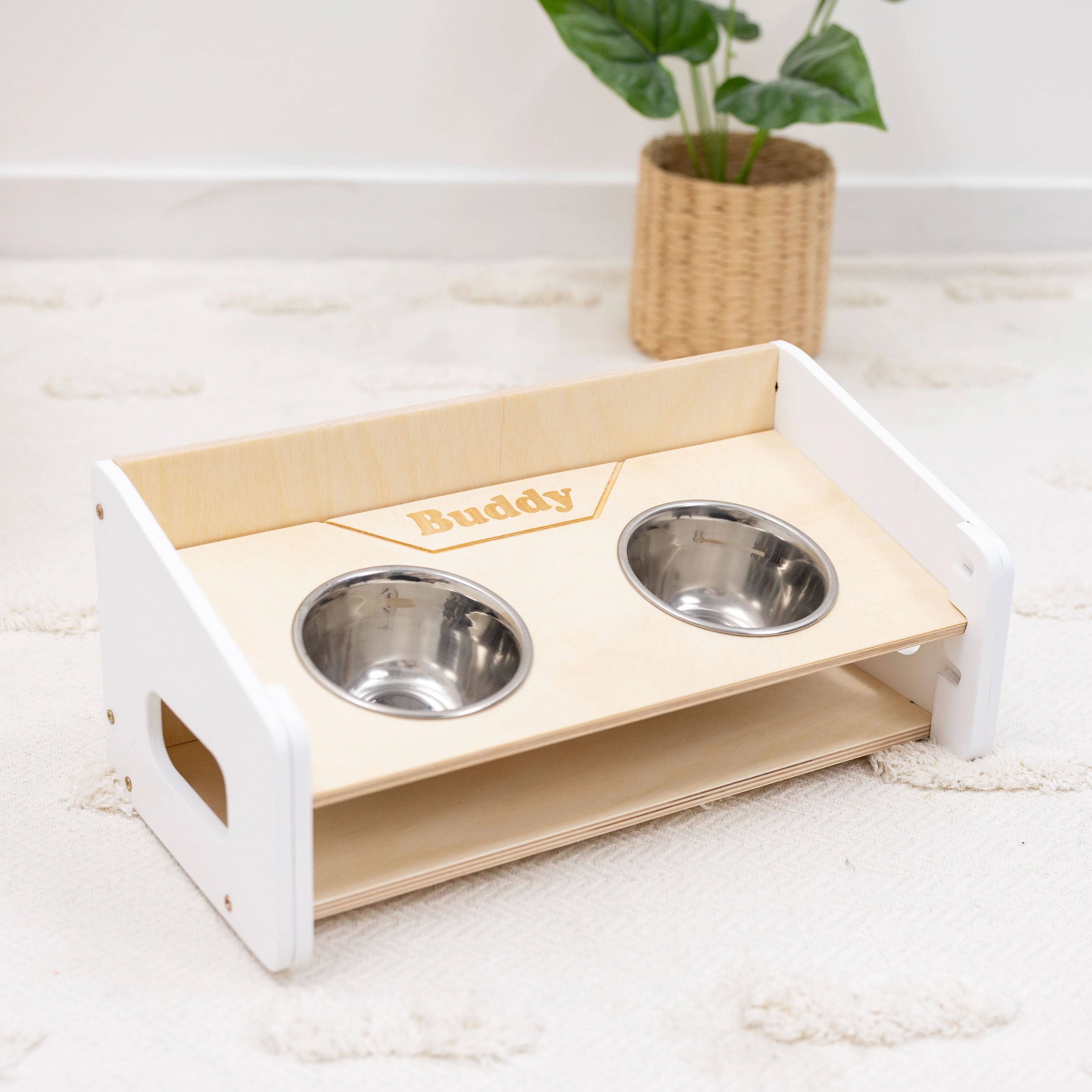 Pet Bowl Stand - Angled - Image 6