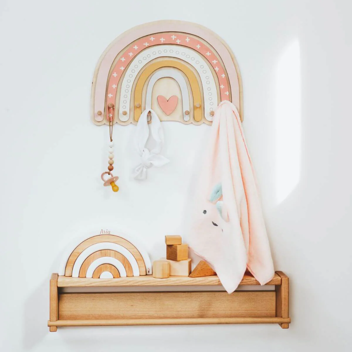 Rainbow Nursery Wall Hanger - Image 7