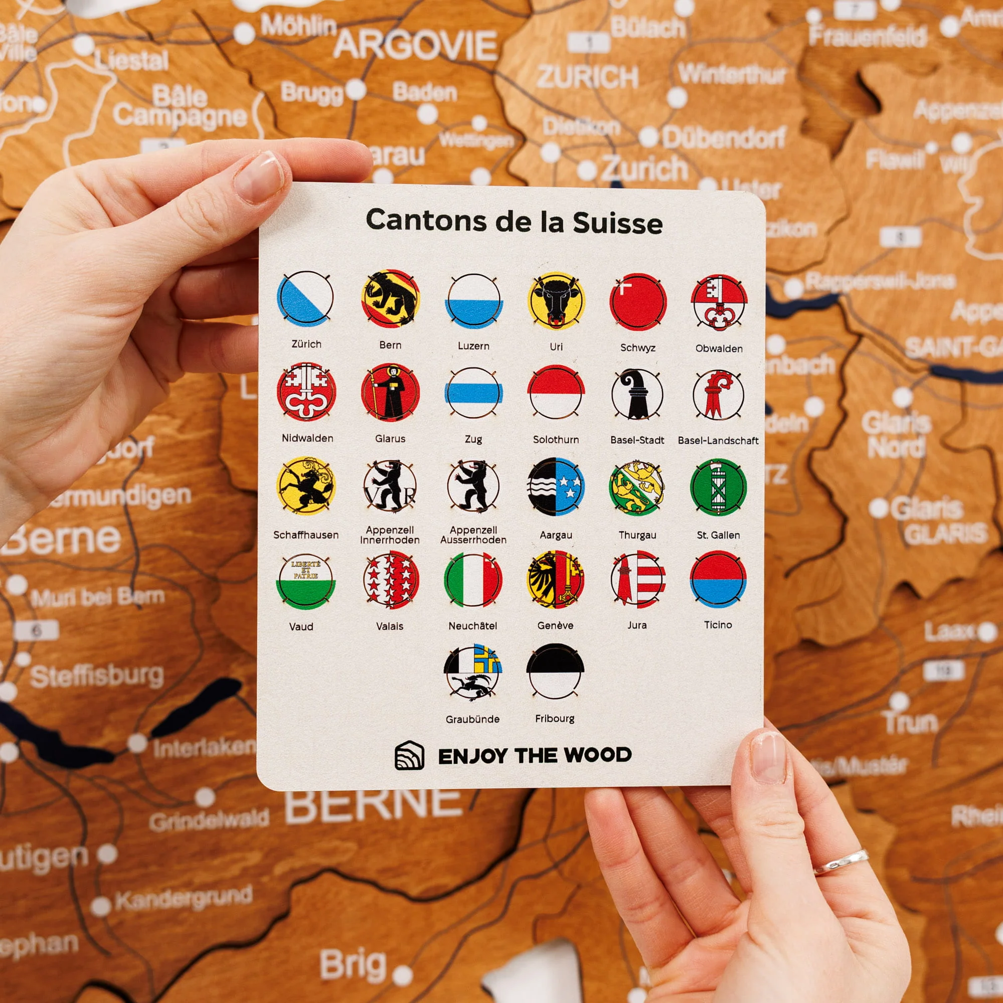 Switzerland Canton Flag Pins