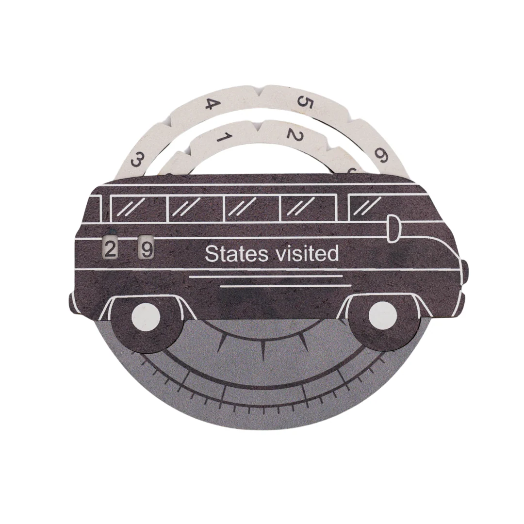 Travel Tracker 3D Wooden USA Map - Image 11