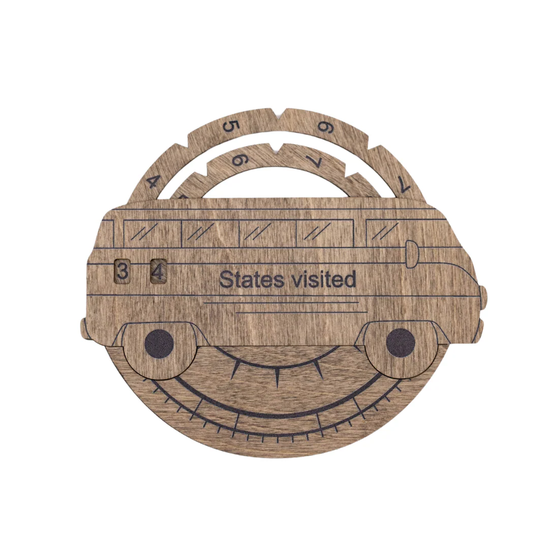 Travel Tracker 3D Wooden USA Map - Image 10