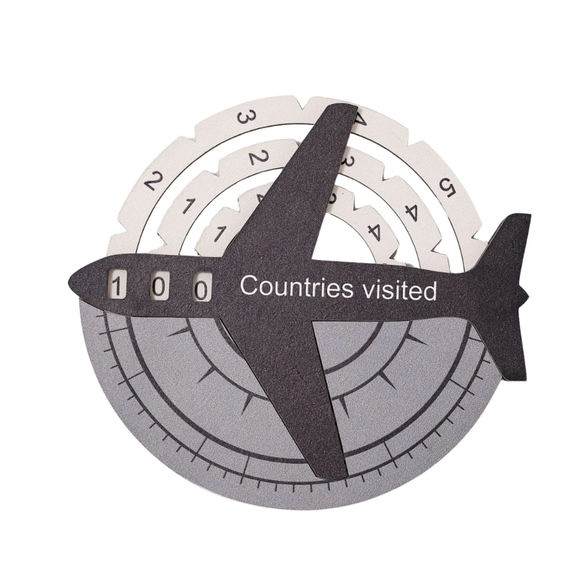 Travel Tracker 3D Wooden World Map - Image 15