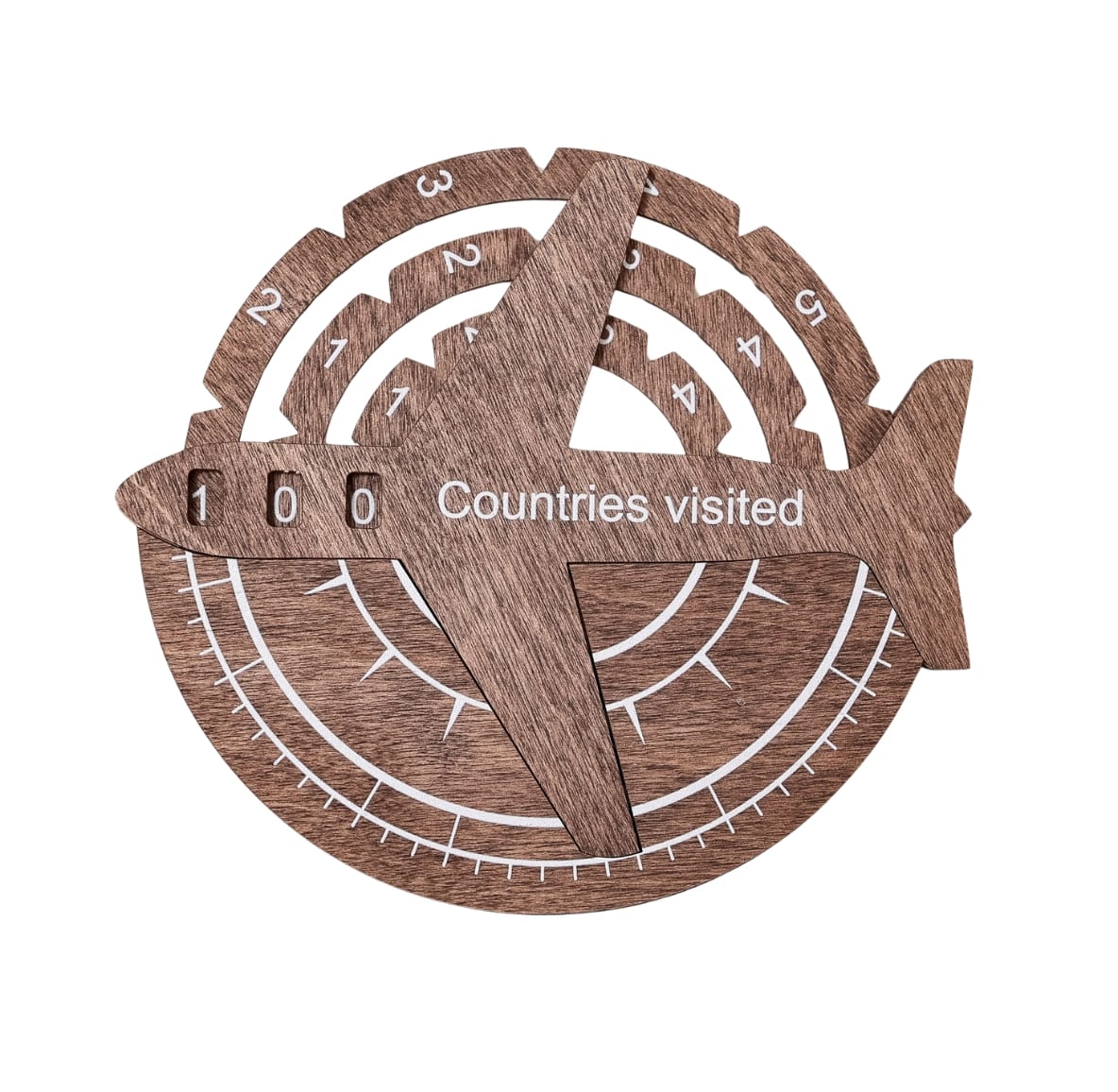 Travel Tracker 3D Wooden World Map - Image 18