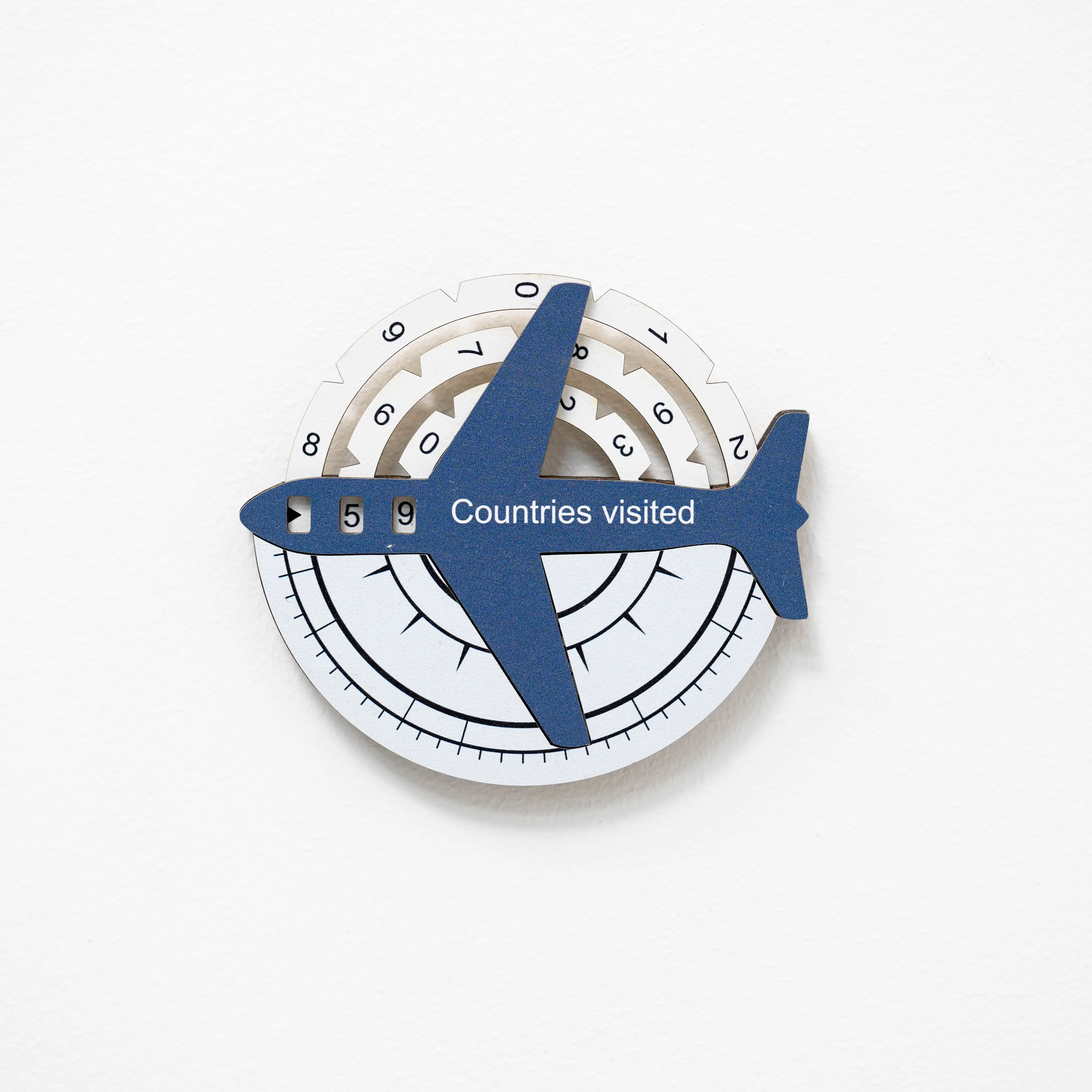 Travel Tracker 3D Wooden World Map - Image 21