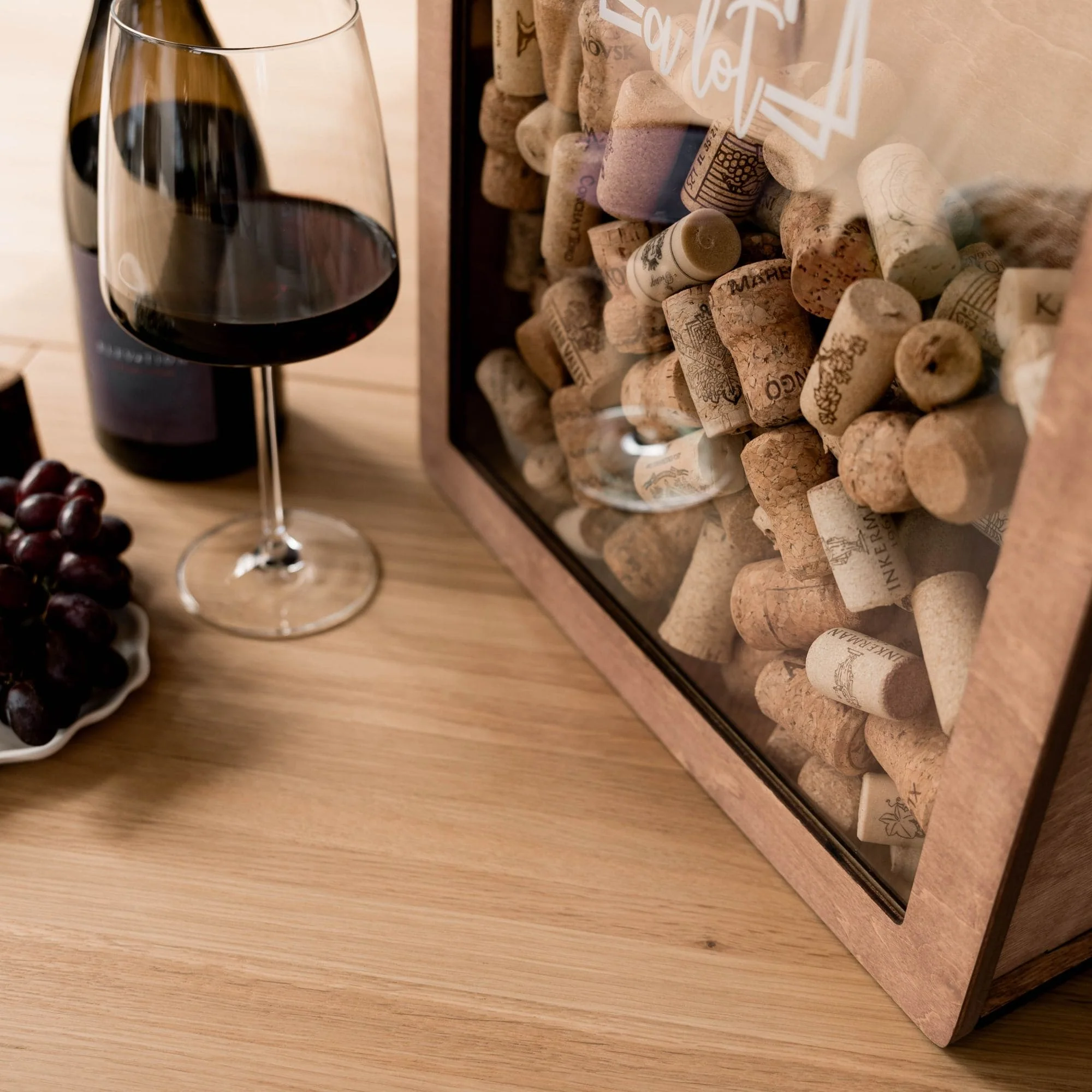 Wine Cork Box – But First, Wine - Image 3
