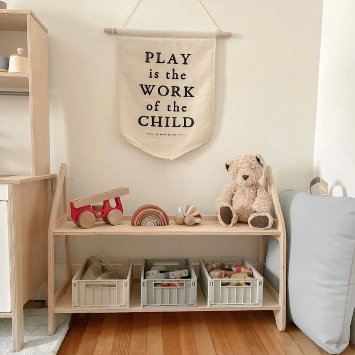 Wood Montessori Shelf - Image 4