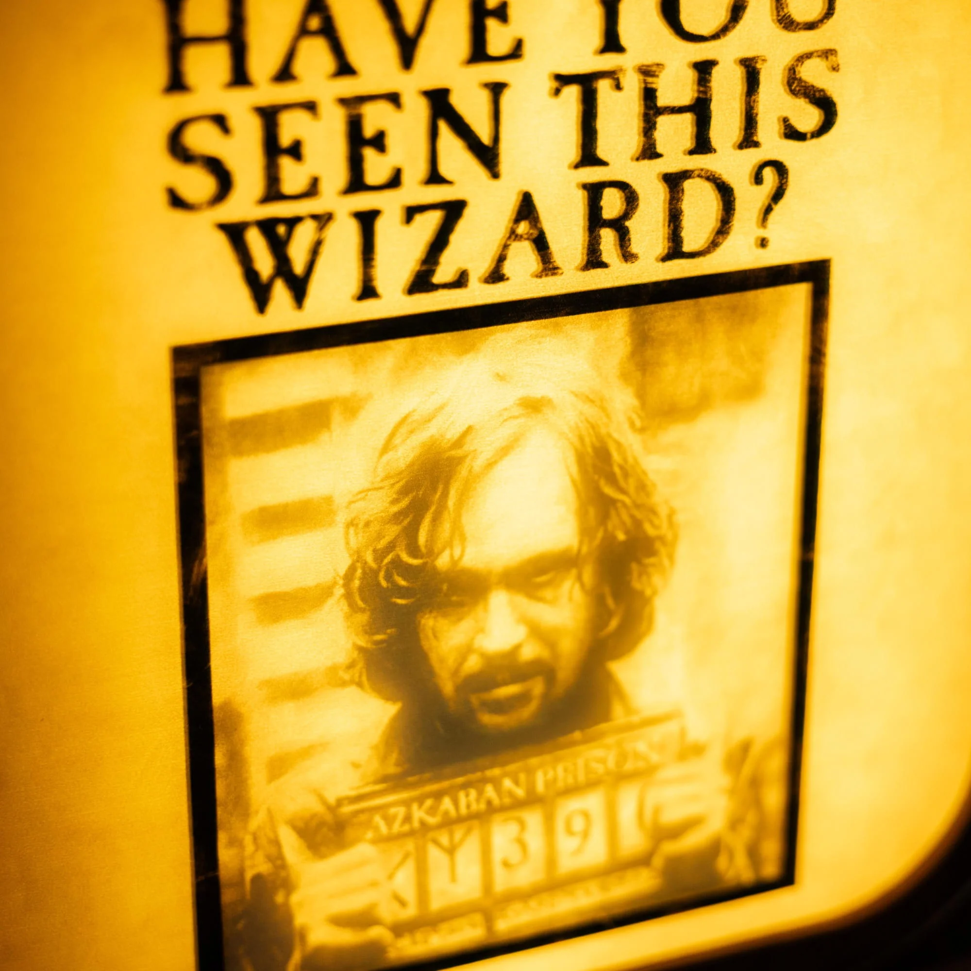 Wooden Acrylic Harry Potter Night Light - Azkaban Prisoner - Image 3