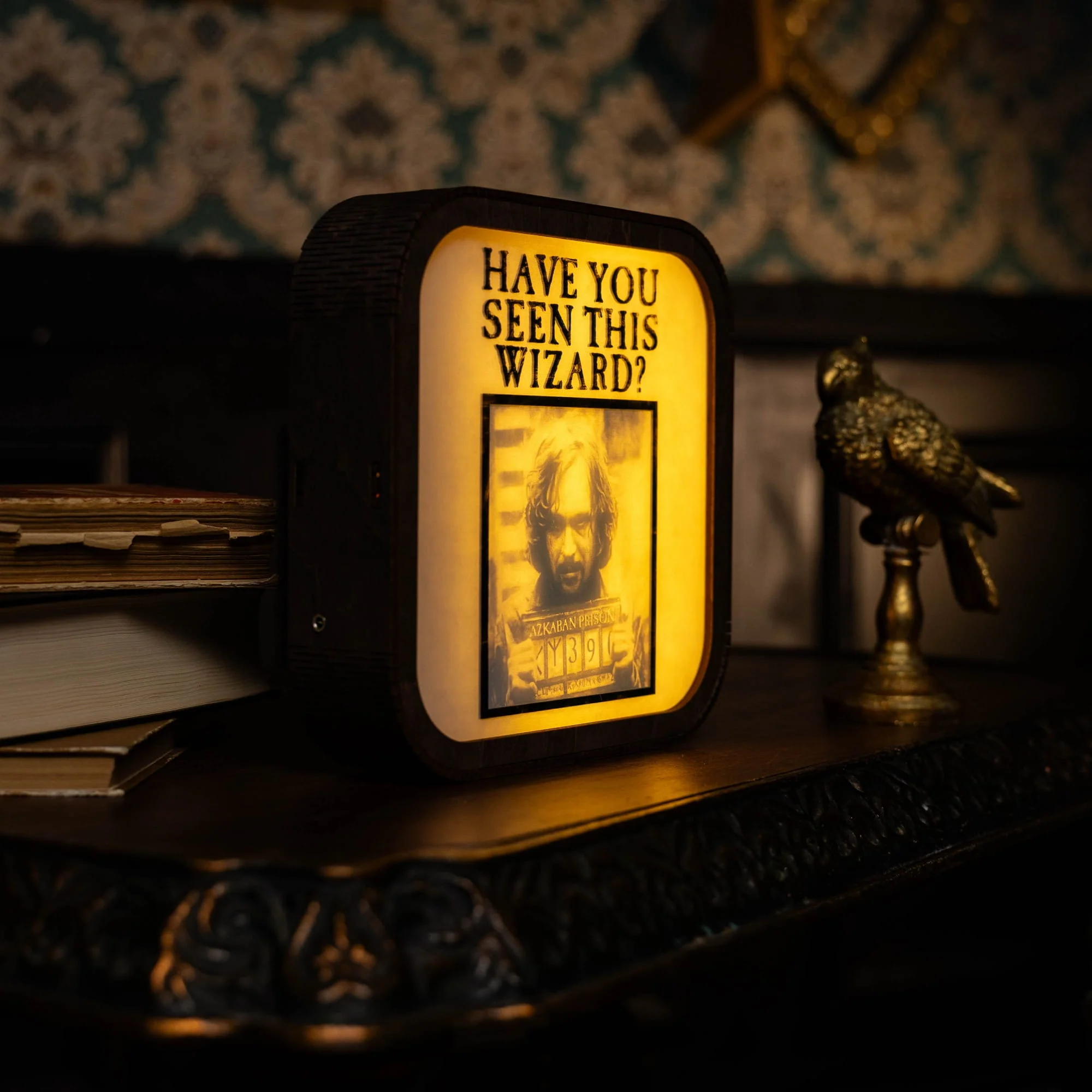 Wooden Acrylic Harry Potter Night Light - Azkaban Prisoner - Image 6