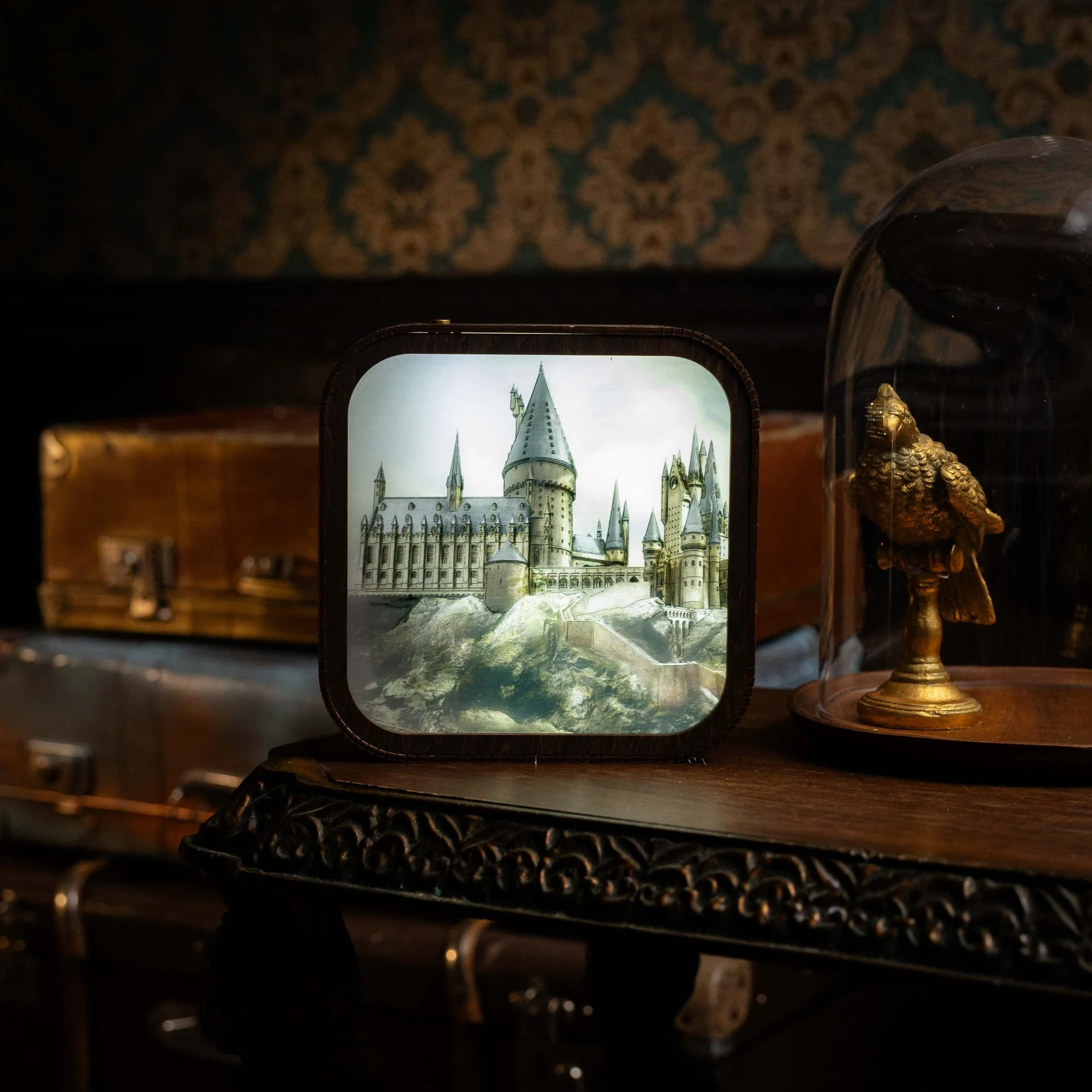 Wooden Acrylic Harry Potter Night Light - Hogwarts Castle - Image 5